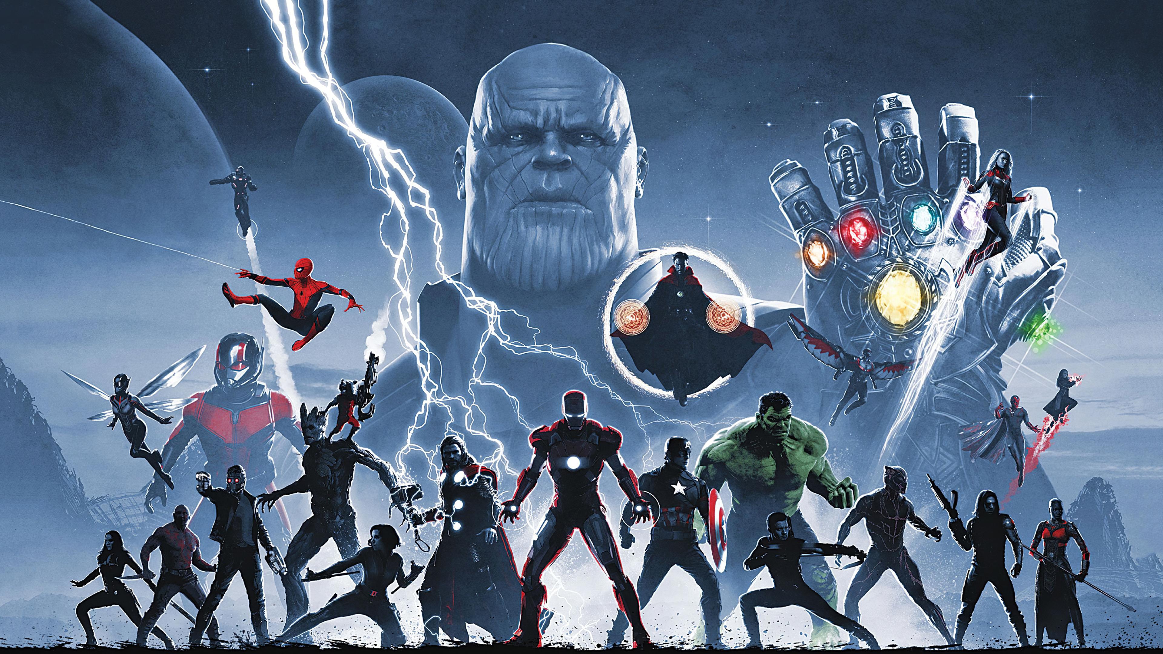 Wallpapers 4k Avengers Infinity Saga 4k