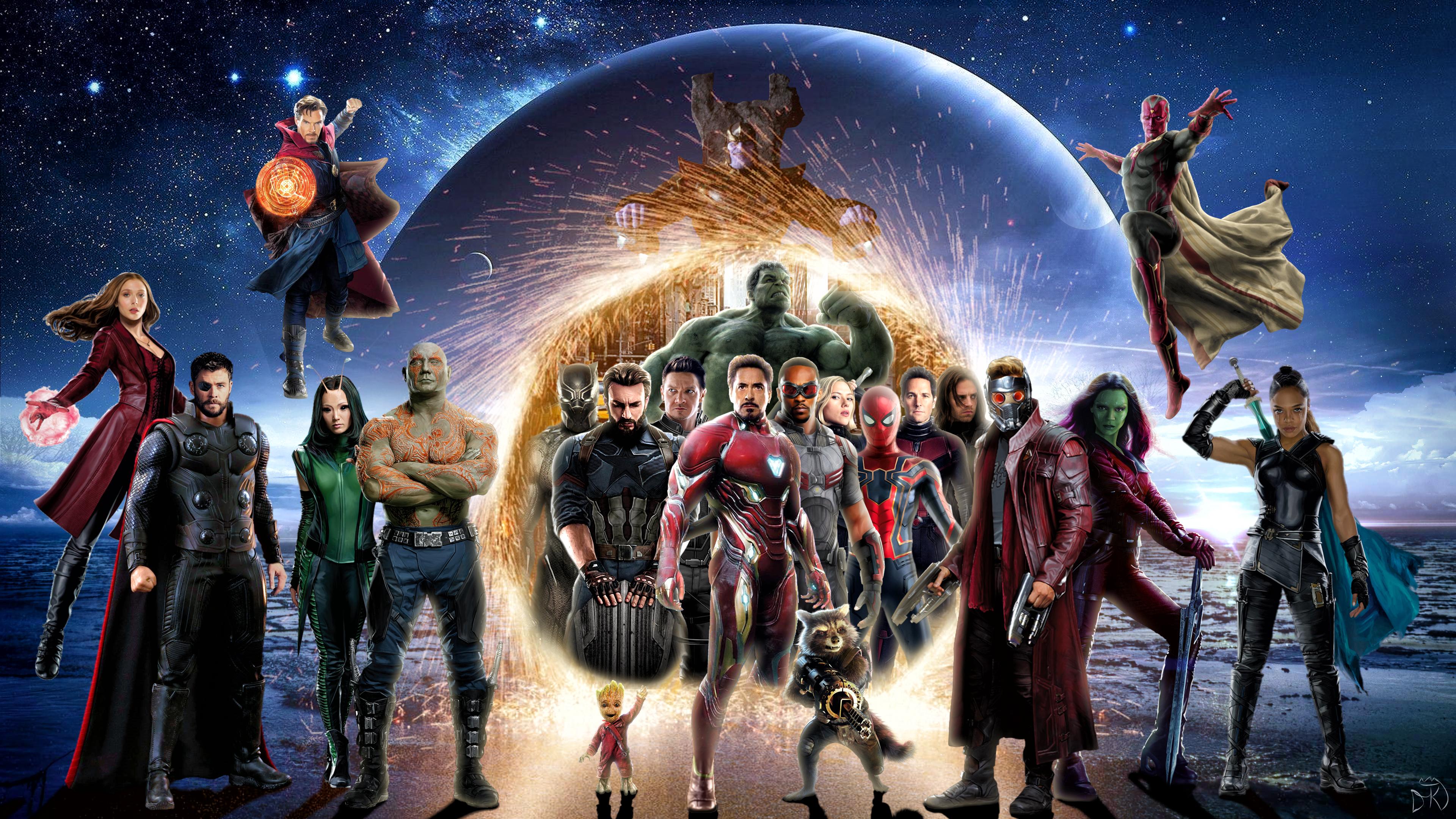 Avengers Infinity War 4k Poster, HD Movies, 4k Wallpaper, Image