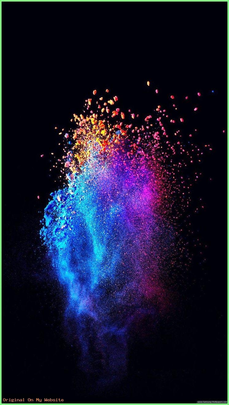 iPhone Wallpaper Color Explosion