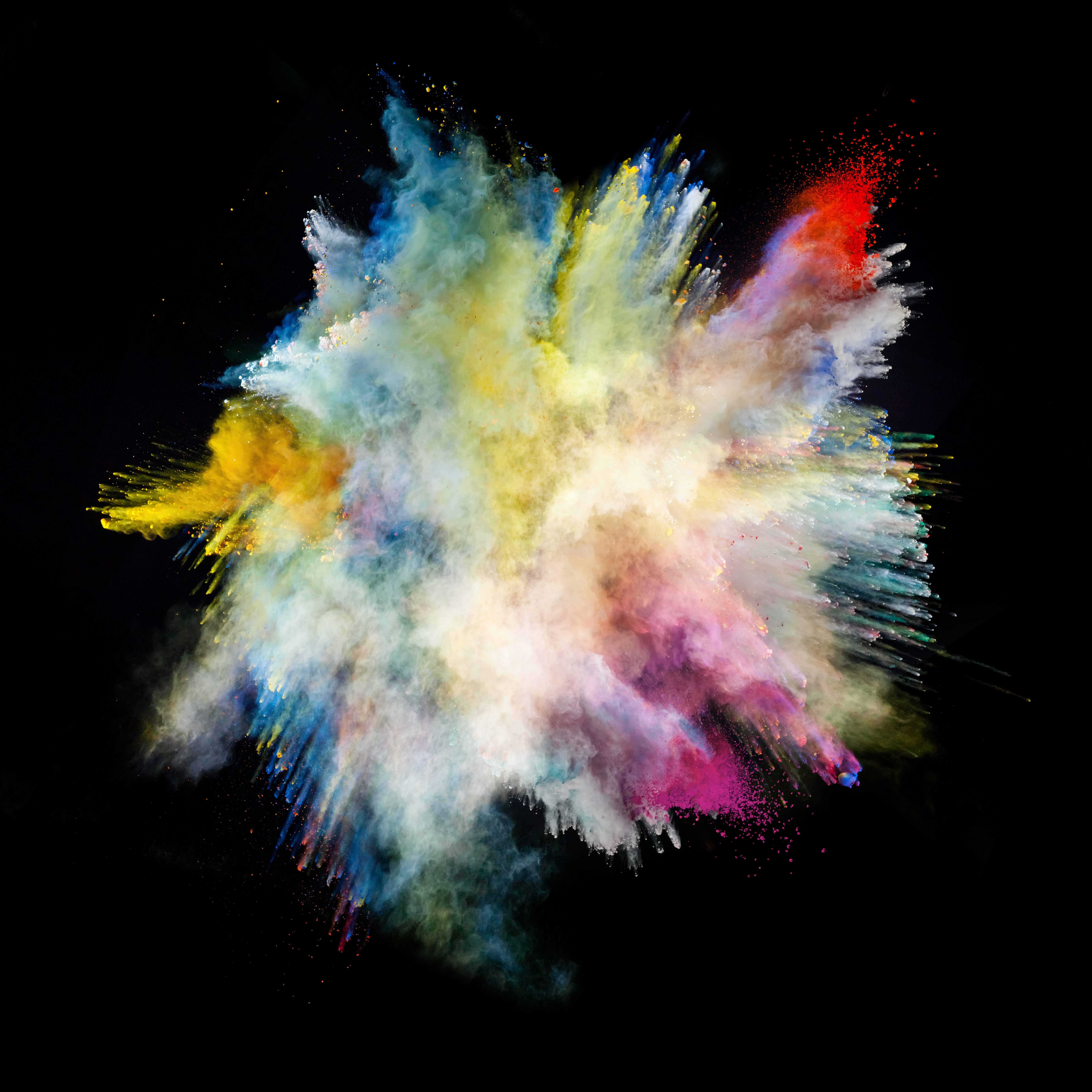 Colors, Explosion, Colorful, Powder, Colored, Dust, , HD Wallpaper