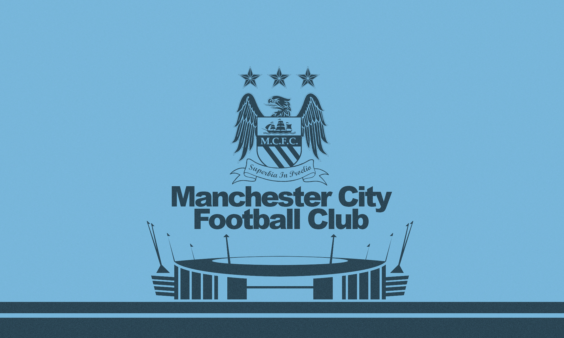 Manchester City Football Club Desktop Wallpaper
