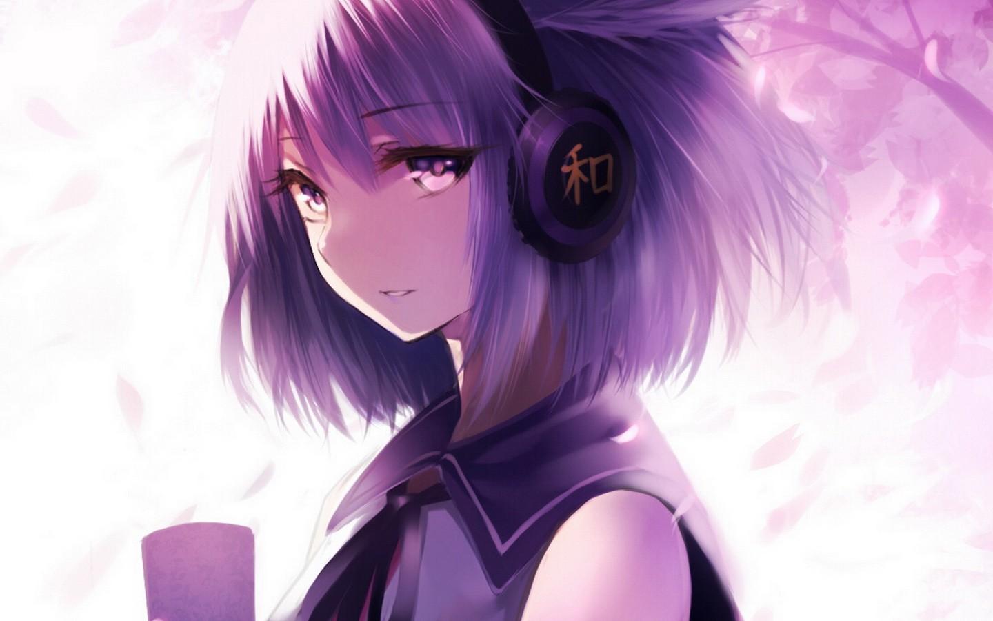 Purple Anime Hd Wallpapers Wallpaper Cave