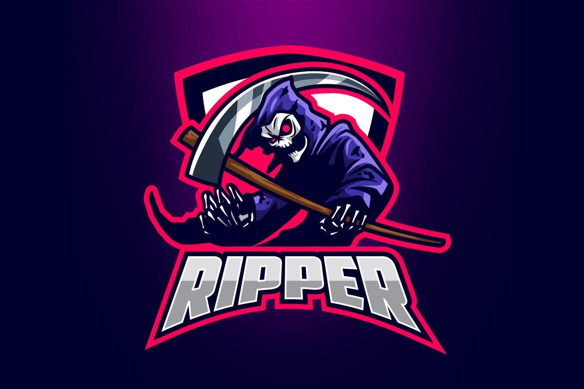 Esports Grim Reaper Logo by Suhandi on. Game logo design, Esports
