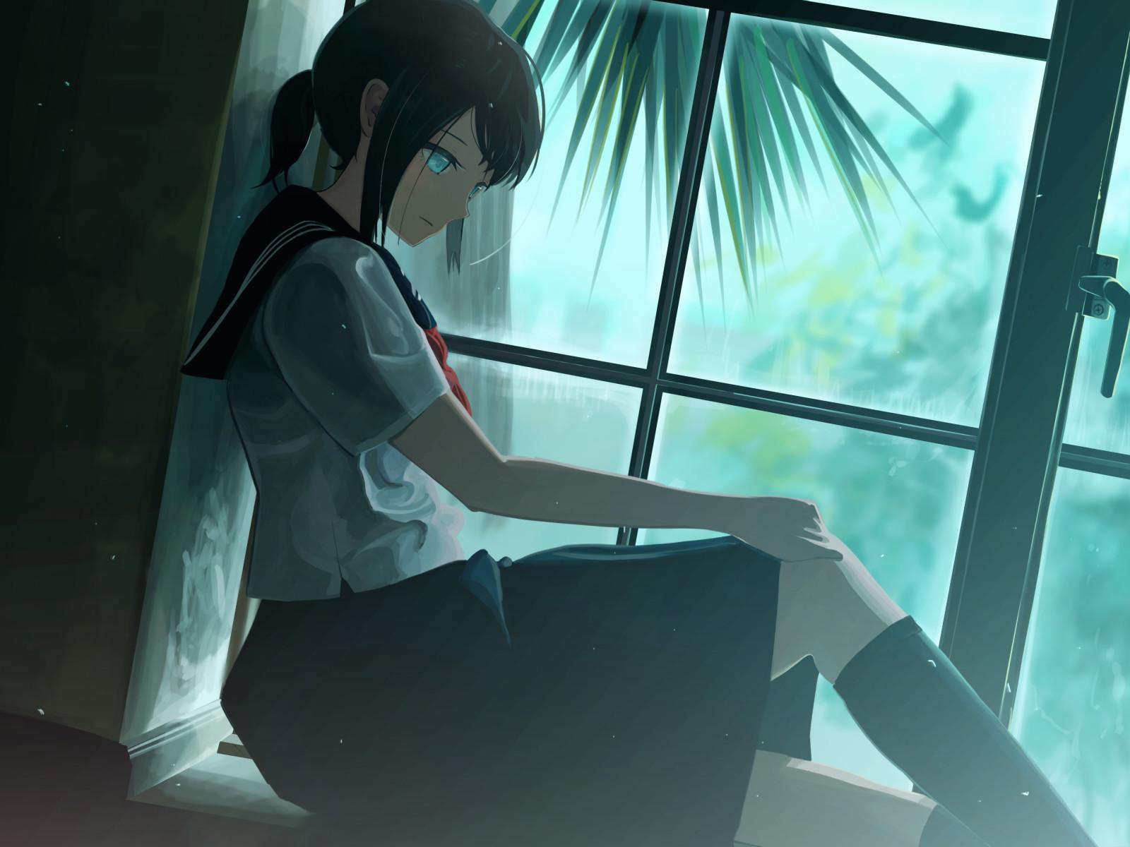 Anime Girl Original Character 4k 1600x1200 Resolution HD