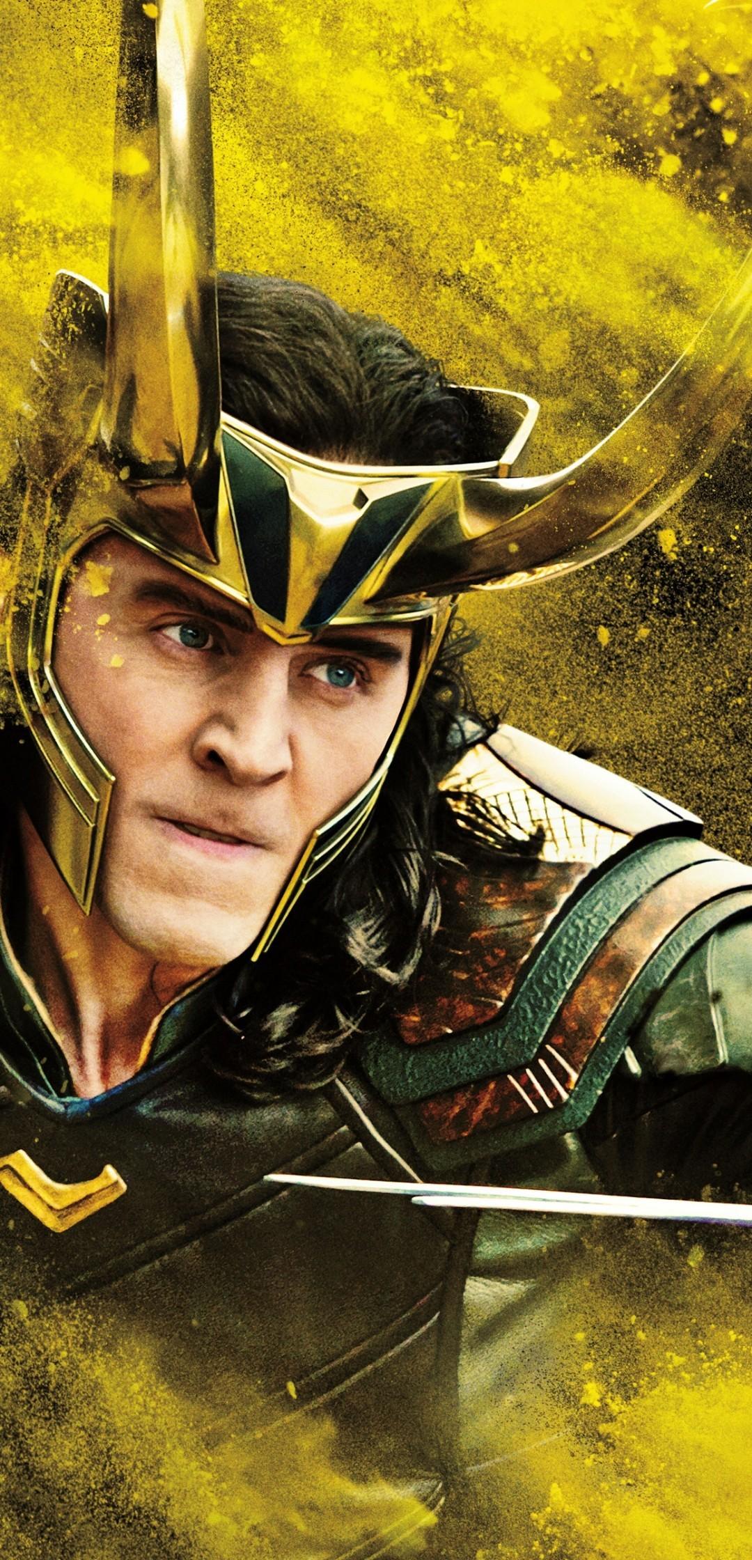 Download 1080x2240 Thor: Ragnarok, Loki Wallpaper for Huawei P20