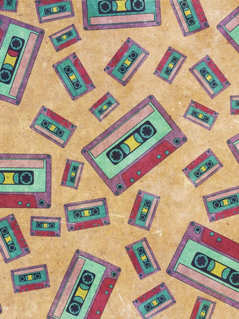 Free download Vintage Tumblr Wallpaper Background retro cassette
