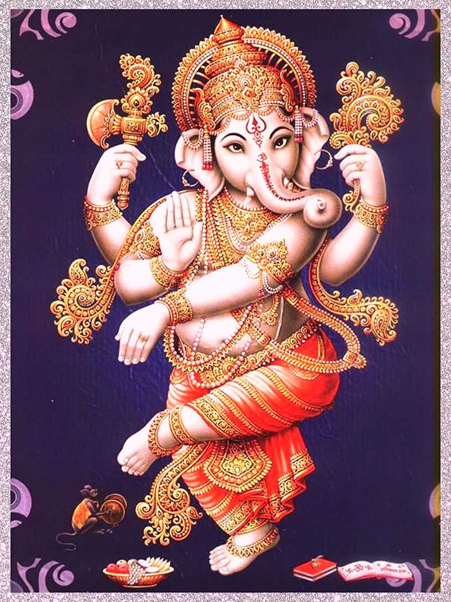 Lord Ganesha HD Wallpaper P Ganesha Dancing Image HD