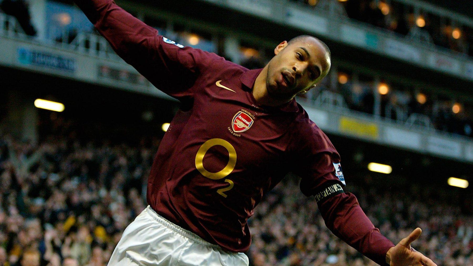 Arsenal Thierry Henry Desktop Wallpapers - Wallpaper Cave