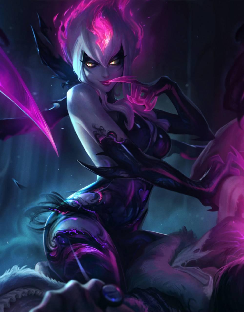 league of legends evelynn wallpaper