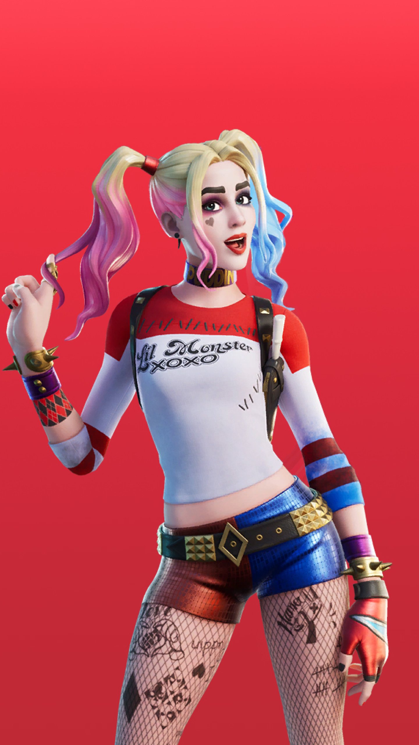 Harley Quinn Fortnite Outfit Wallpapers Wallpaper Cave 