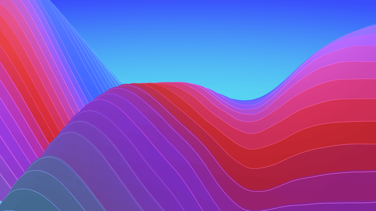 Wallpaper Waves, Gradient, iOS 11, Colorful, iPhone X, HD, 5K
