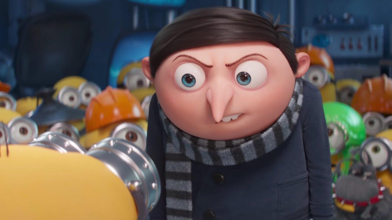 Little Gru Proves He's Supervillain in Full for MINIONS