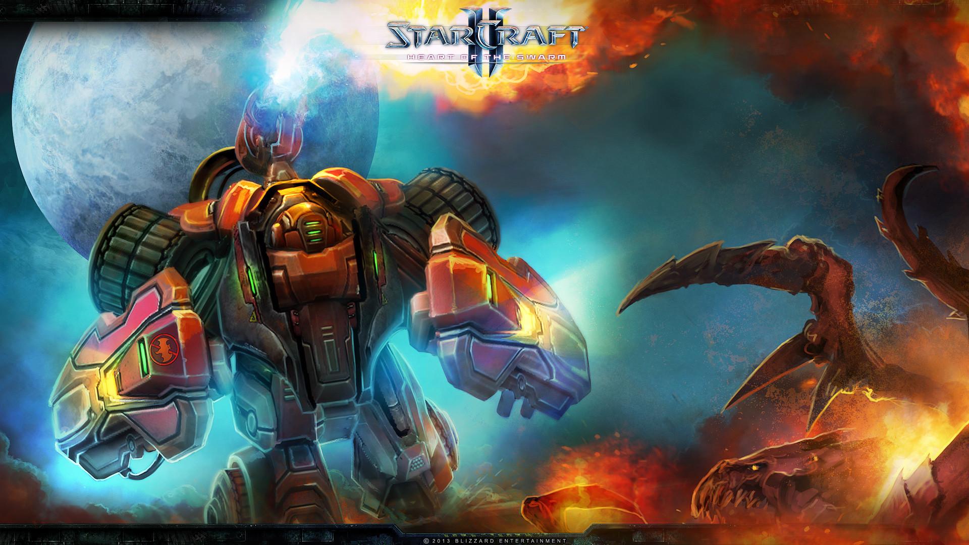 Starcraft 2 Wallpaper Heart Of The Swarm