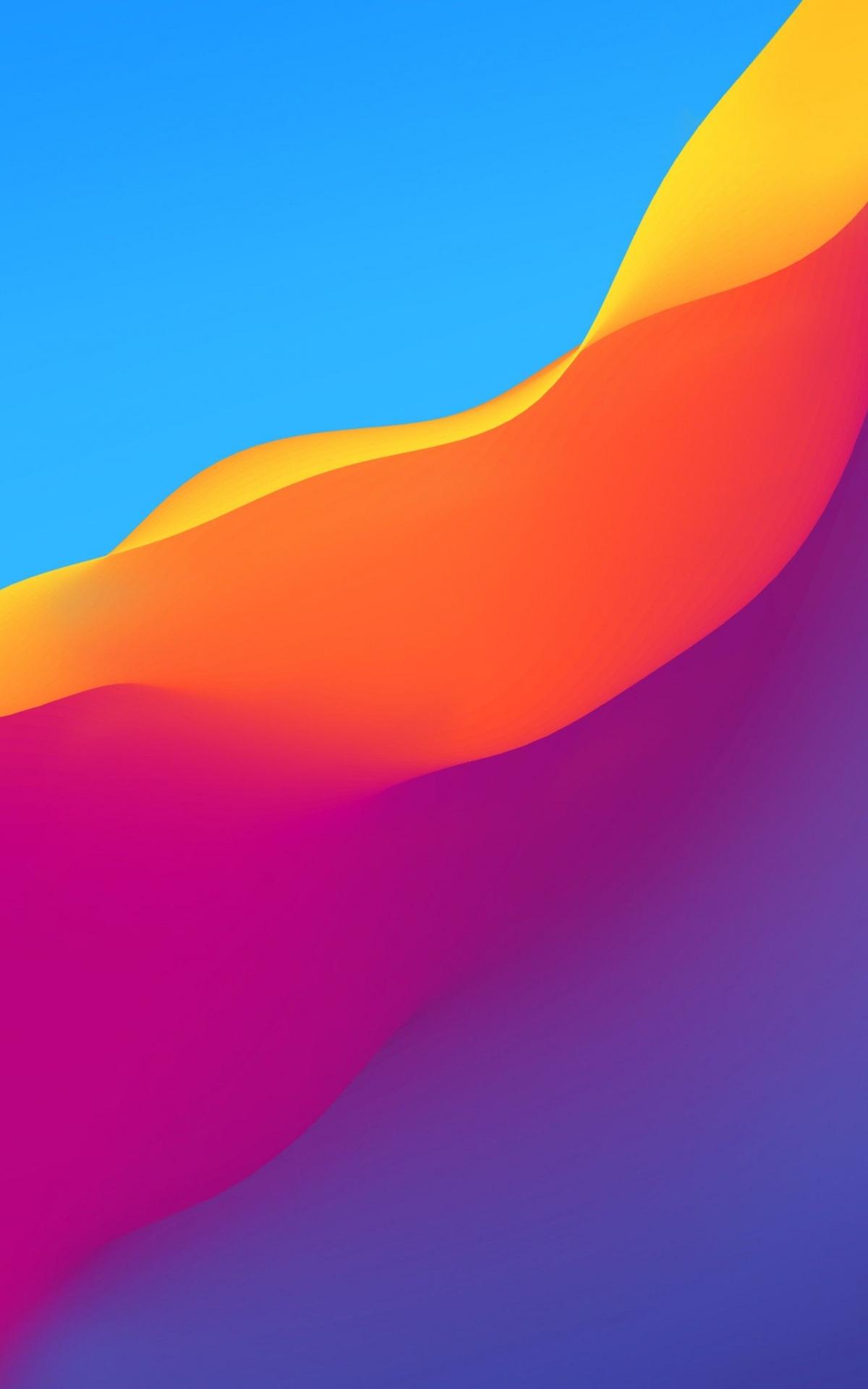 Free download Abstract Colorful Gradient Waves Honor Play Stock