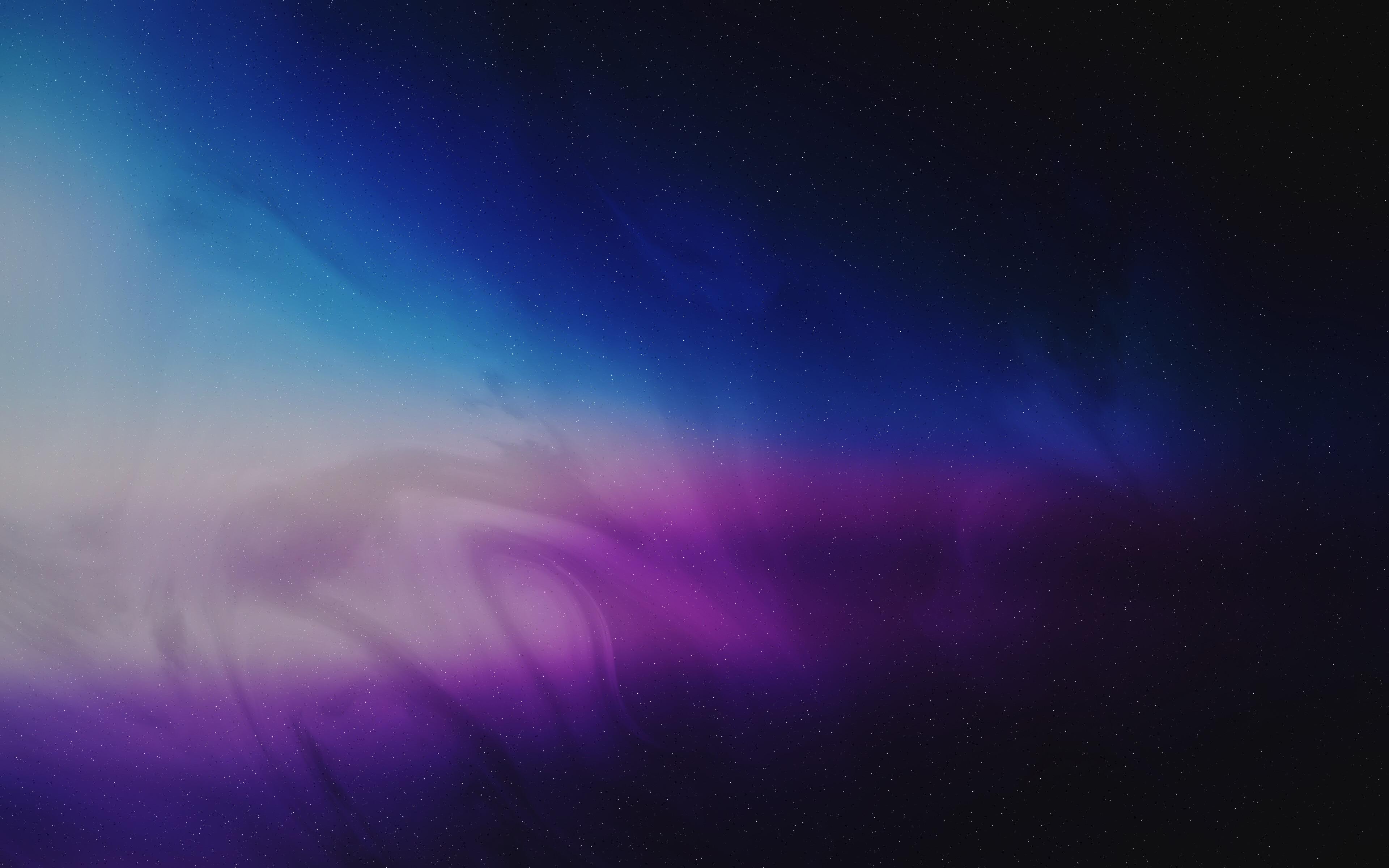 Download 3840x2400 wallpaper dust, colorful, blue and purple
