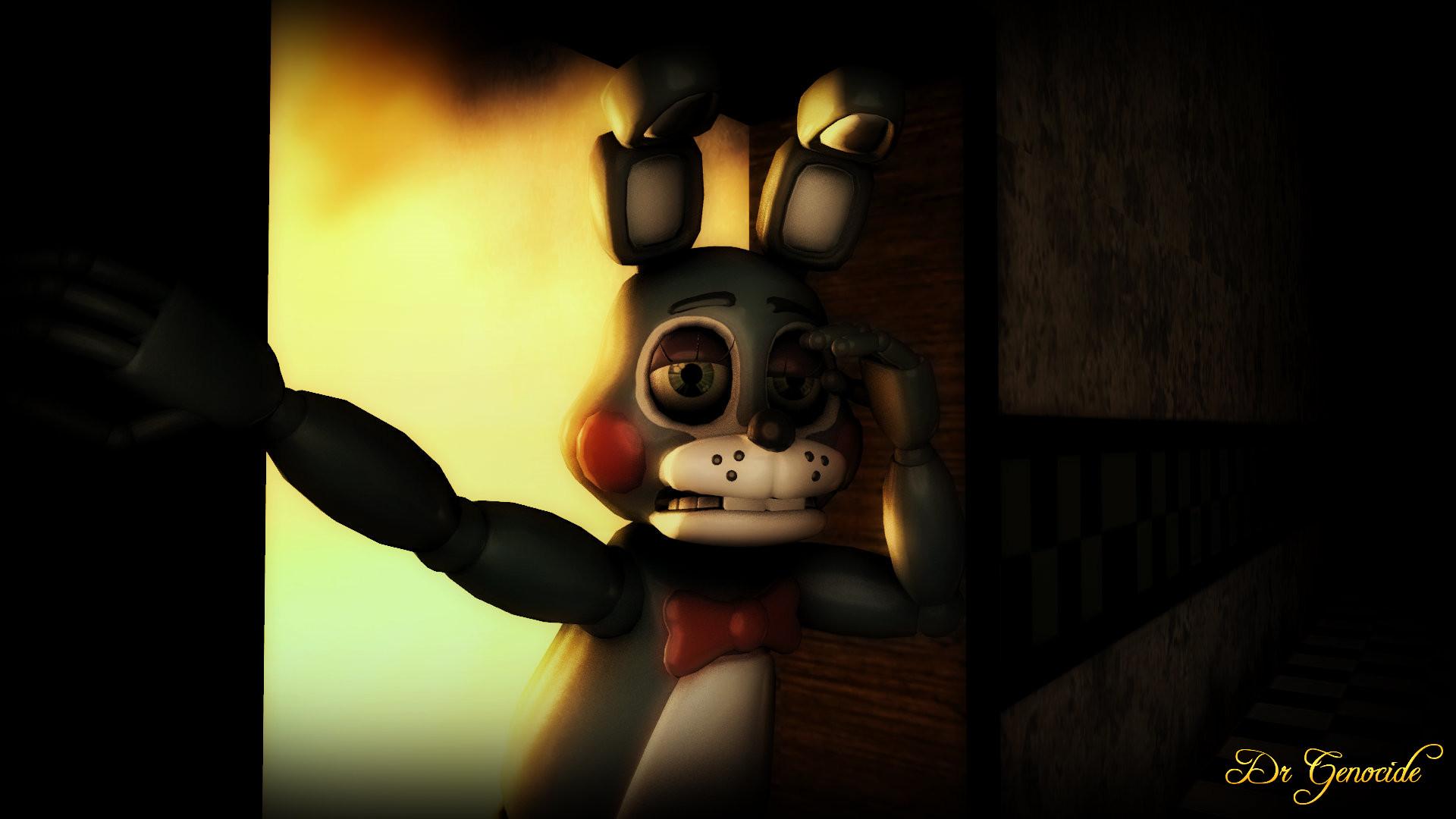Toy Chica Fnaf Wallpaper Bonnie Vs Springtrap, HD Wallpaper