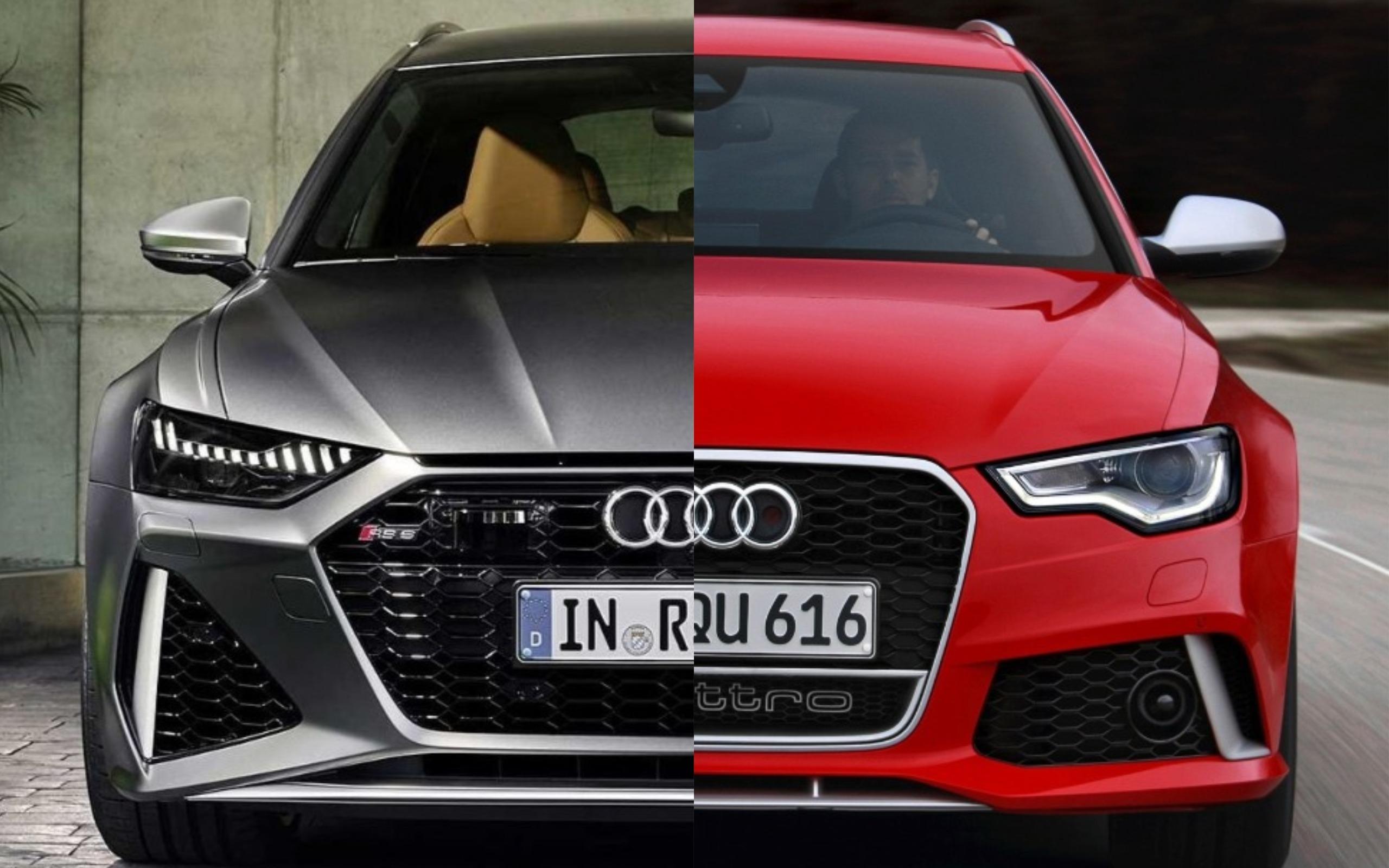 Photo Comparison: 2020 Audi RS6 Avant vs 2013 Audi RS6 Avant