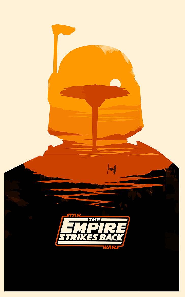 HD wallpaper: Star Wars The Empire Strikes Back poster, Star Wars: Episode V Empire Strikes Back