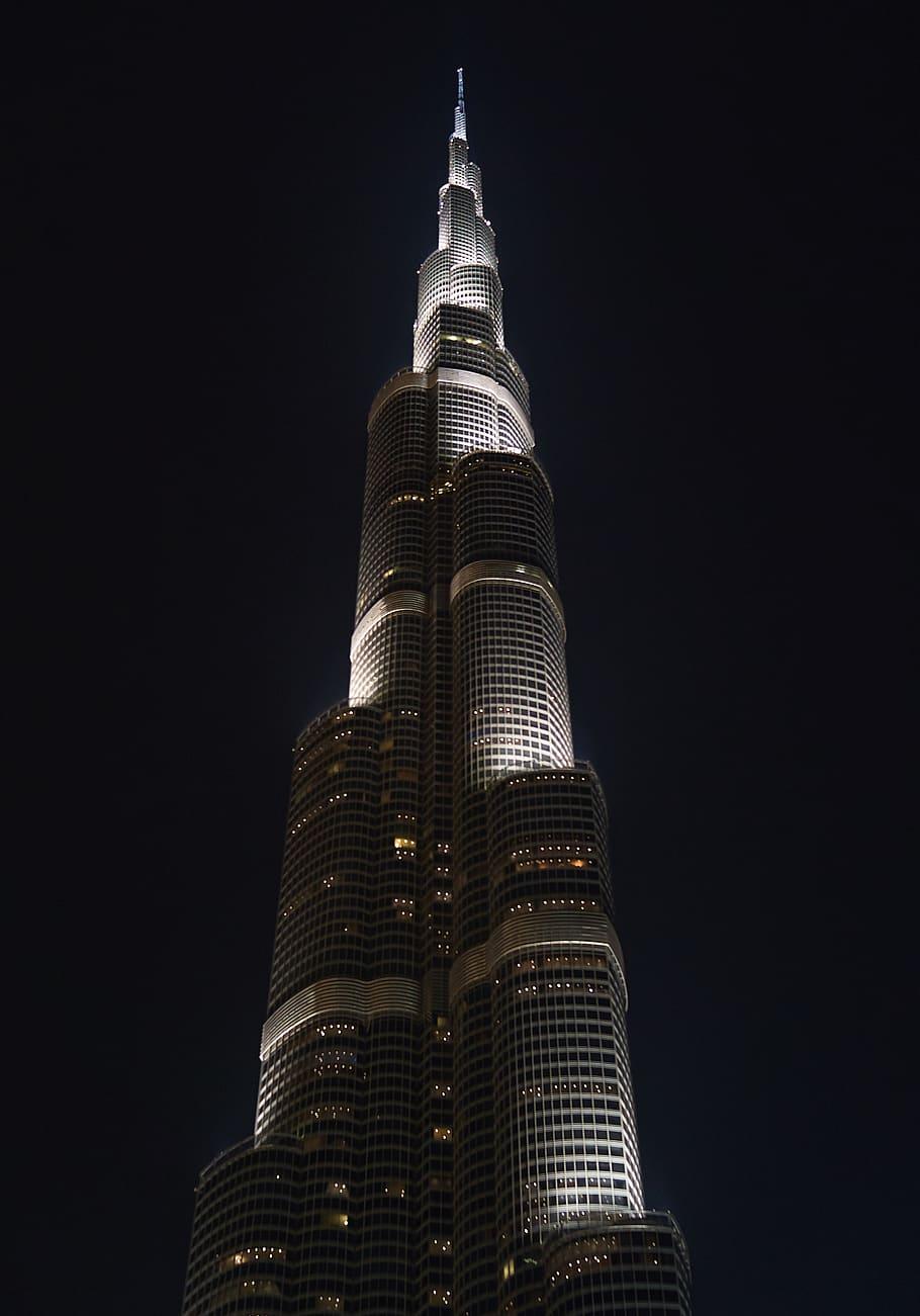 HD wallpaper: united arab emirates, dubai, burj khalifa, building, architecture