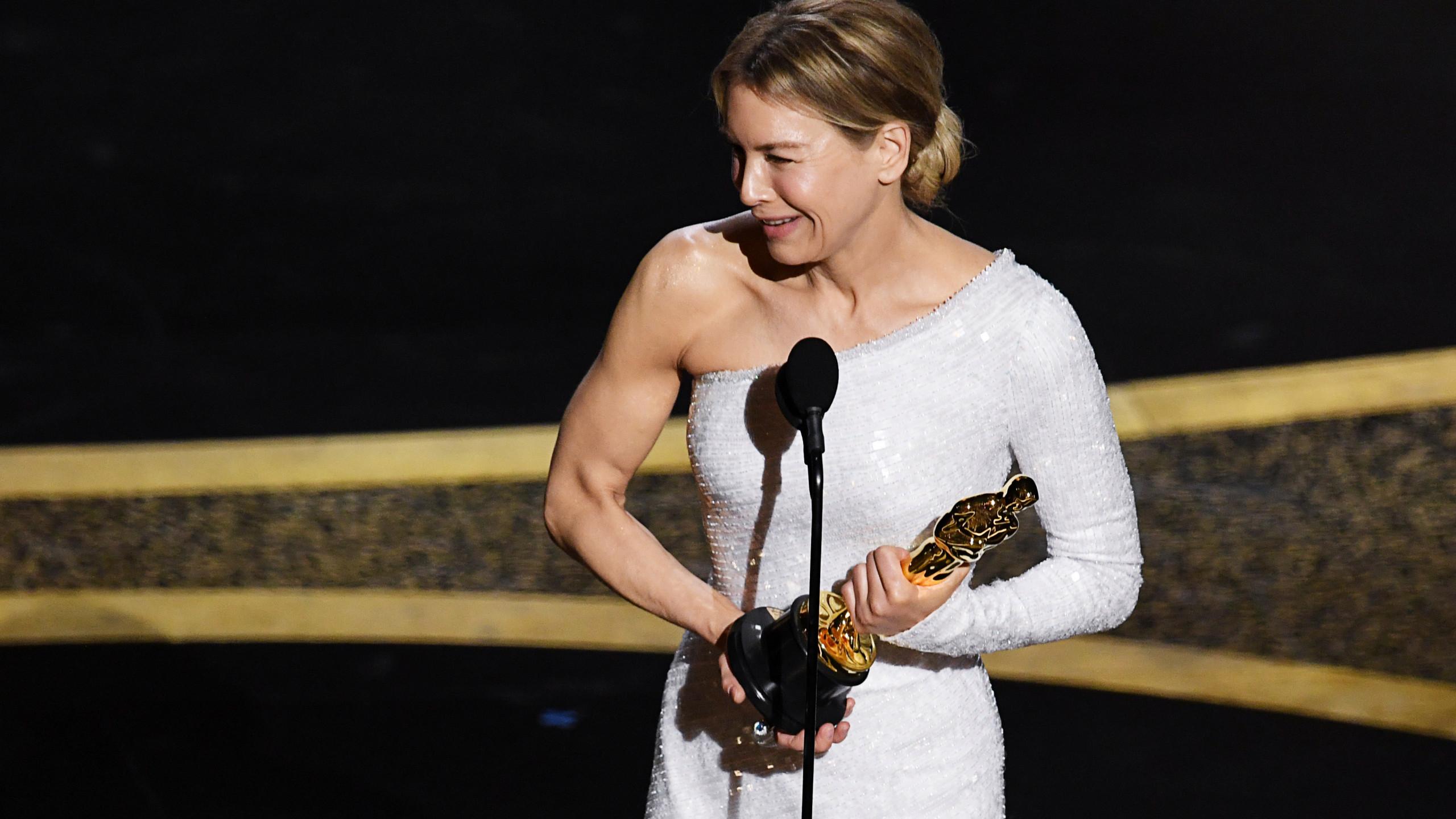 Renée Zellweger wins 2nd career Oscar for 'Judy'