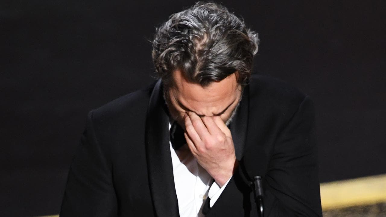 Joaquin Phoenix wins Best Actor at 2020 Oscars, implores viewers