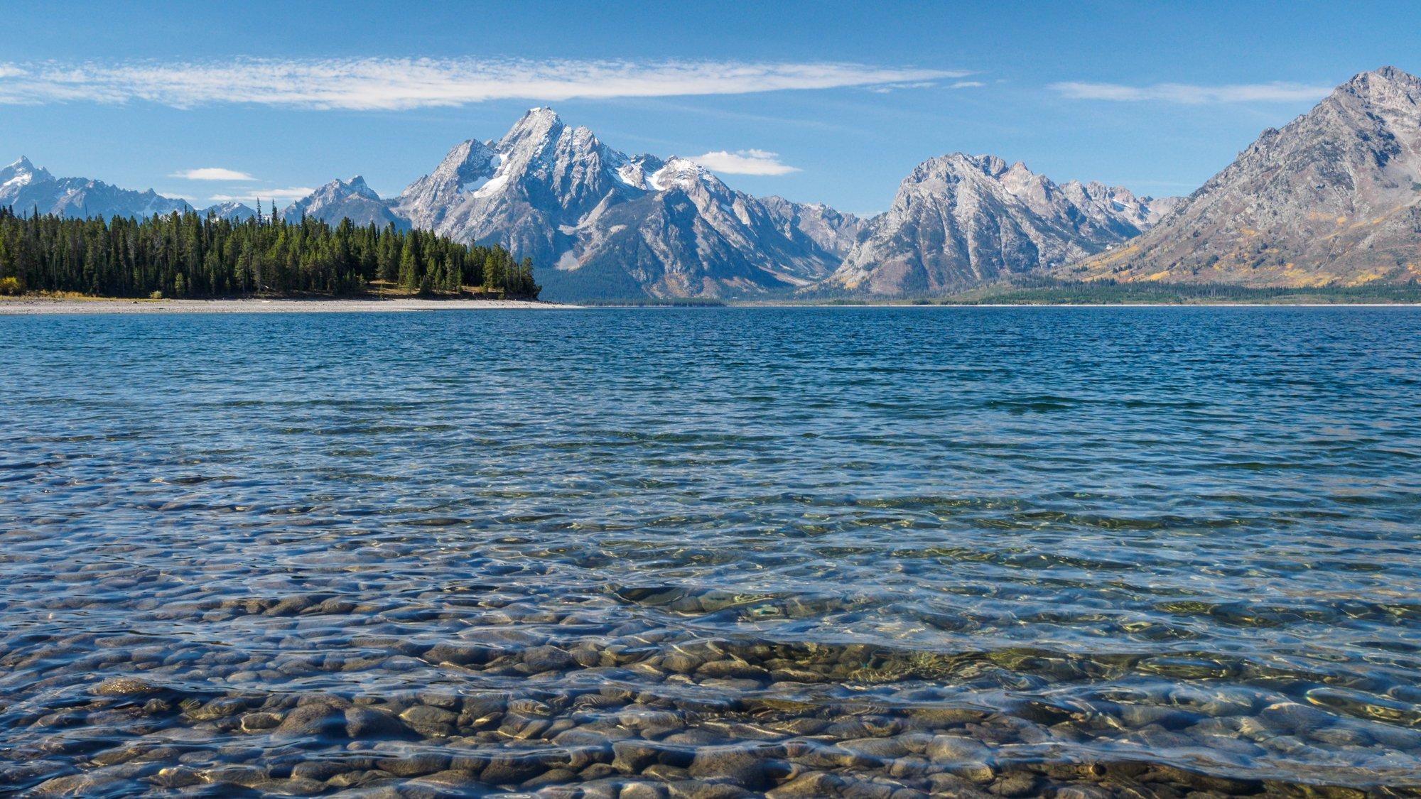 Jackson Lake Grand Teton National Park Wyoming USA HD wallpaper