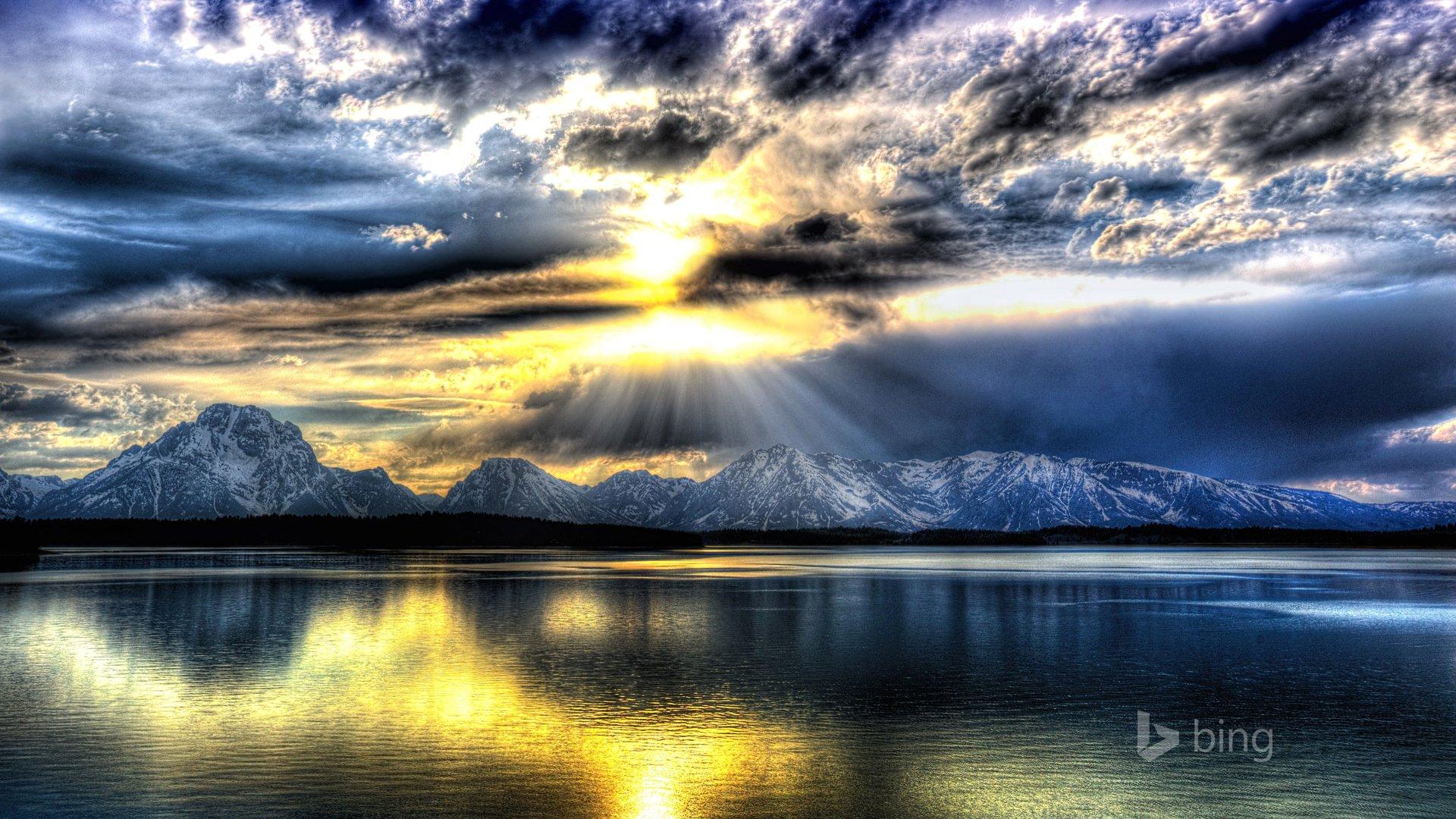Download desktop wallpaper Jackson Lake Grand Teton National Park