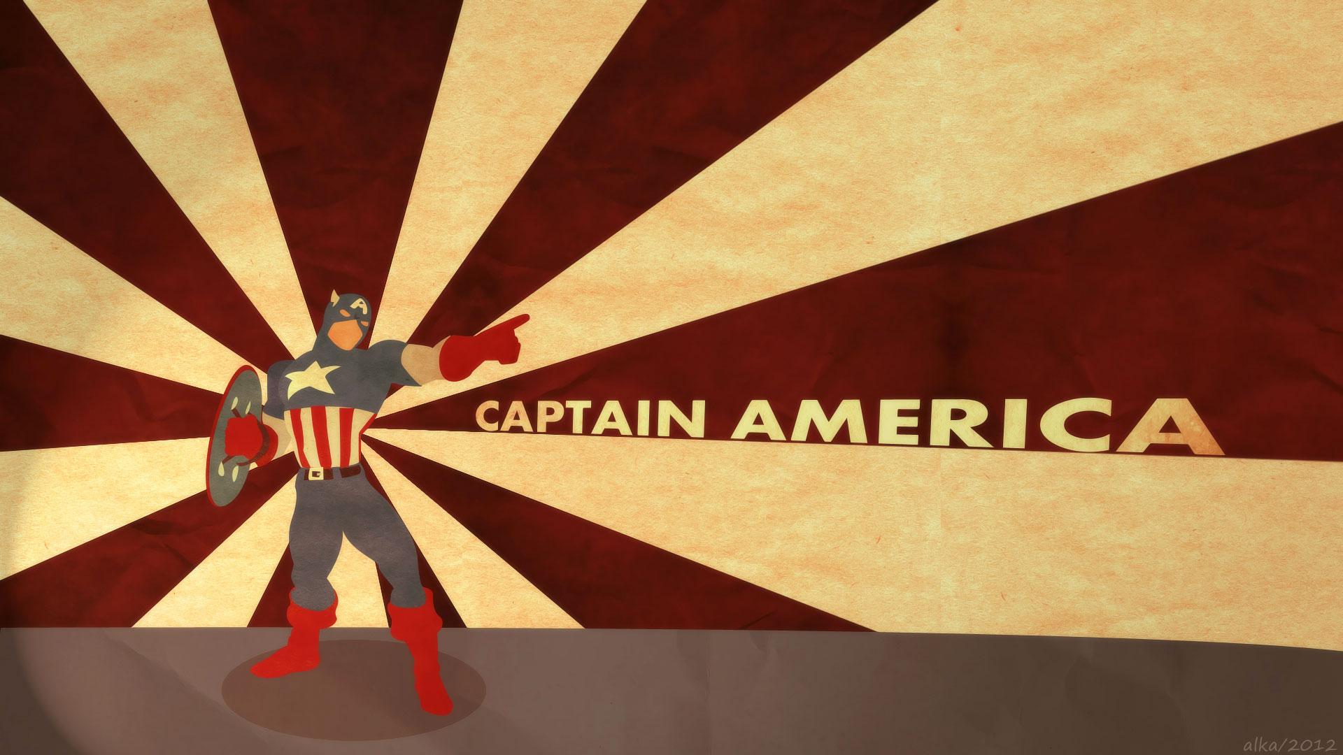 Imagenes Retro Wallpaper Captain America Cartoon