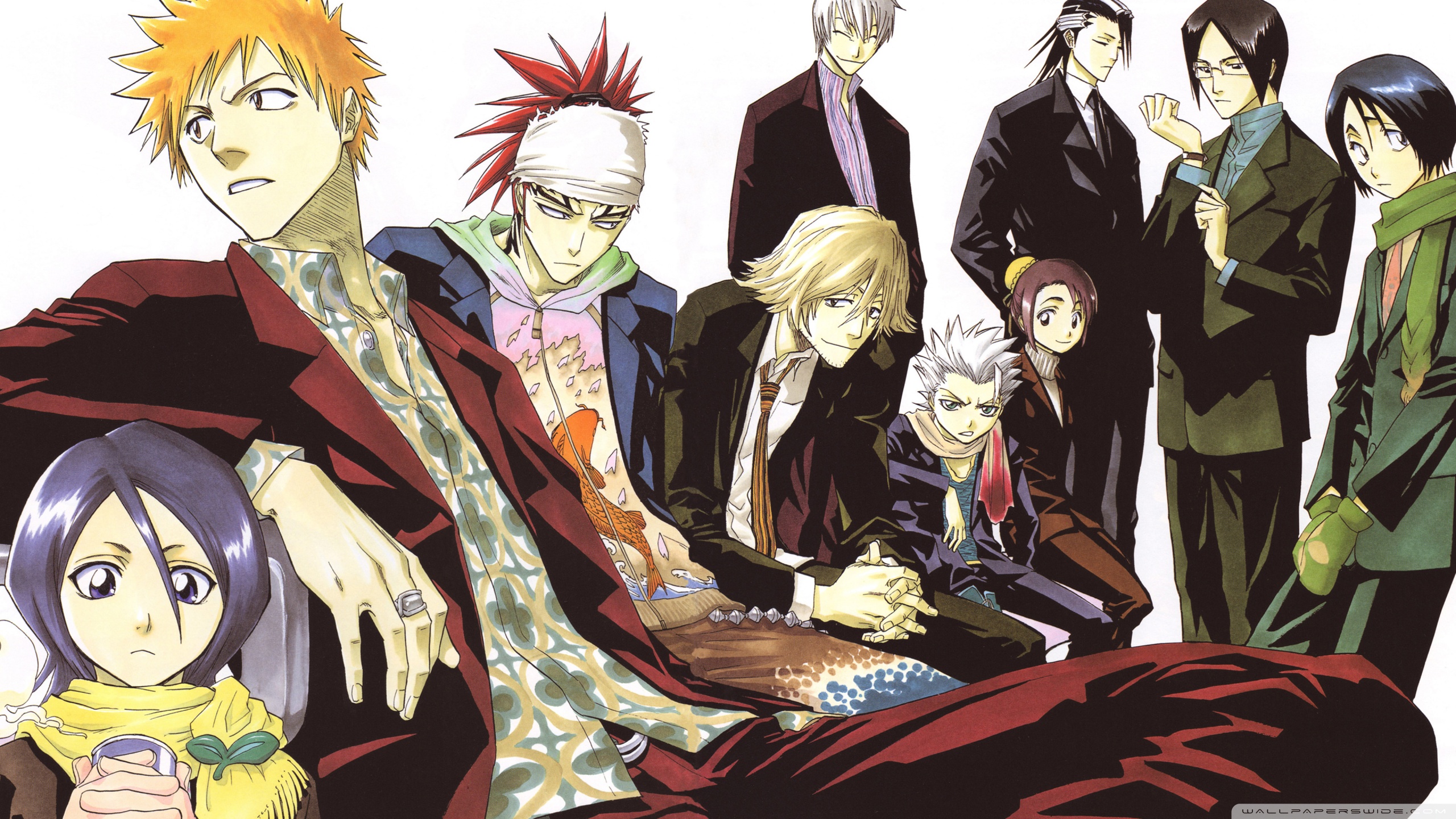 all anime characters wallpaper. Bleach