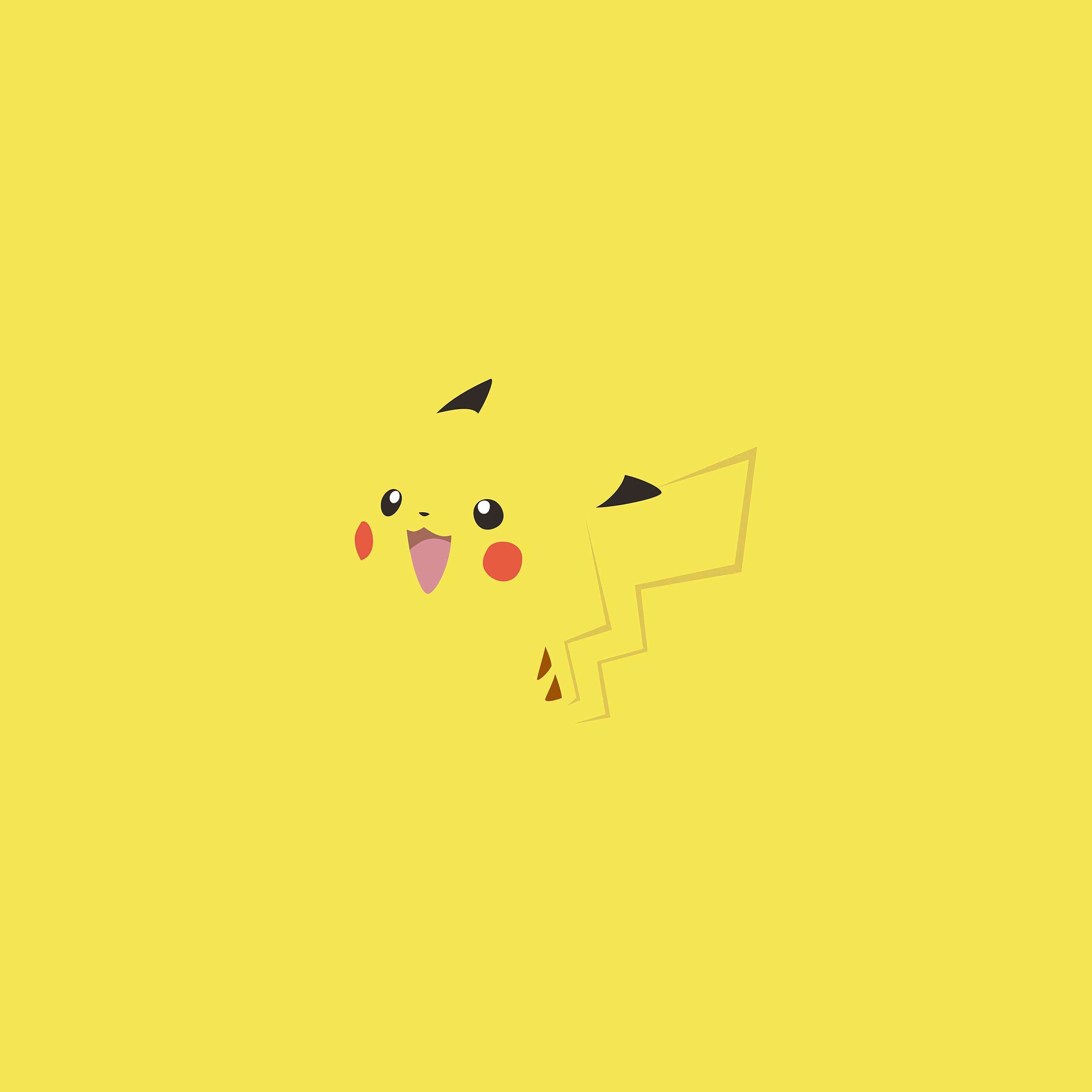 Wallpaper Pikachu Yellow Anime