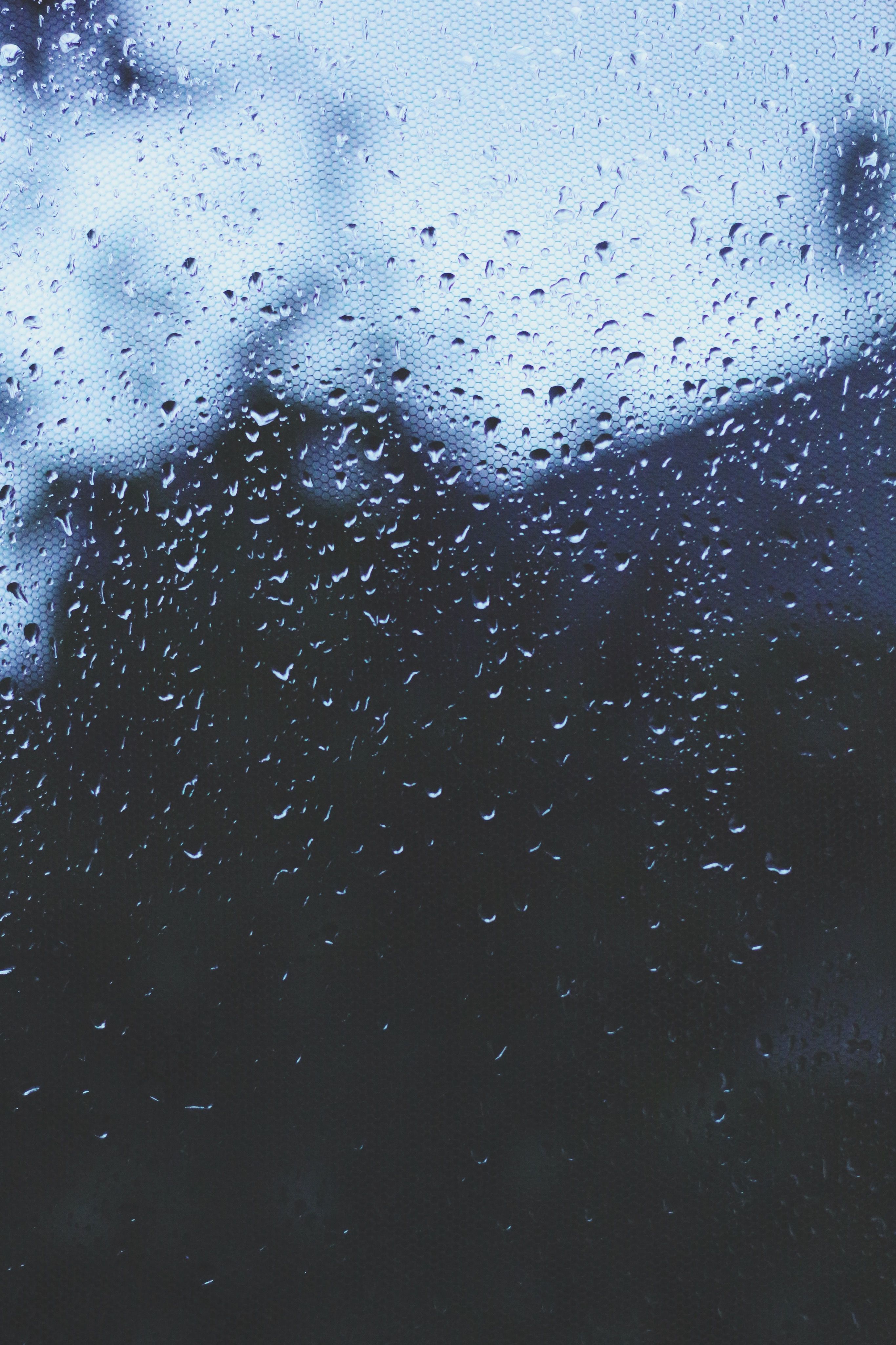 Blue Gloomy Rain Aesthetic. Rain wallpaper, Rain days, Love rain