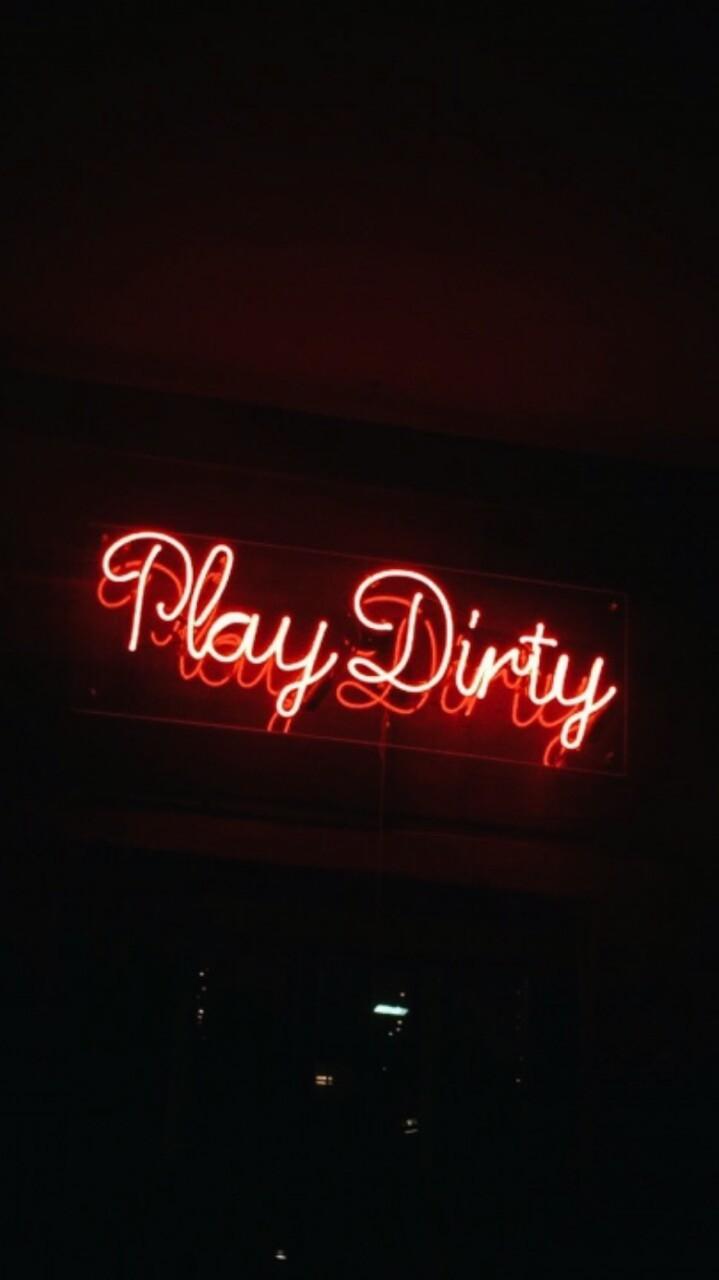 Aesthetic, Background, Black, Wallpaper, Lockscreen Dirty Neon Sign Wallpaper & Background Download