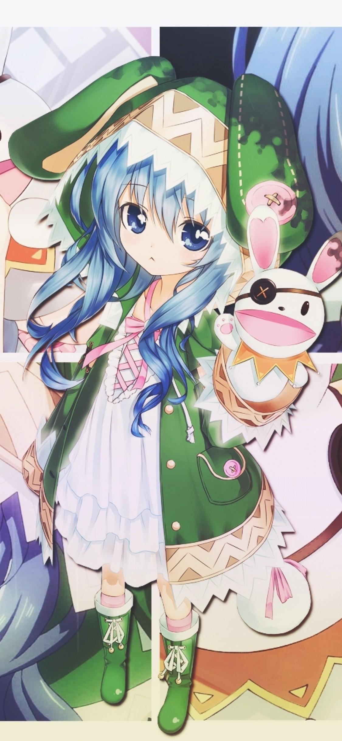 Date A Live, Yoshino, Ice Cream, Dress, Animal Hoodie