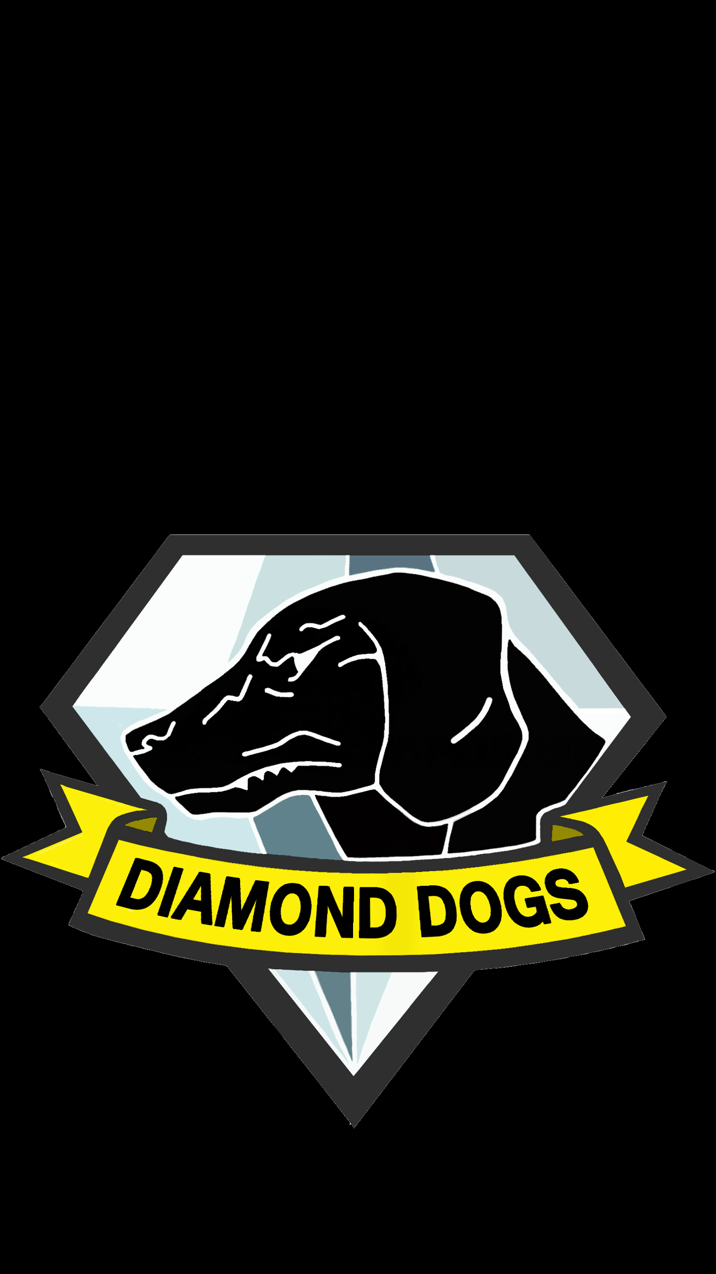 Diamond Dogs Smartphone Wallpaper [oc] [1440x2560] Dogs