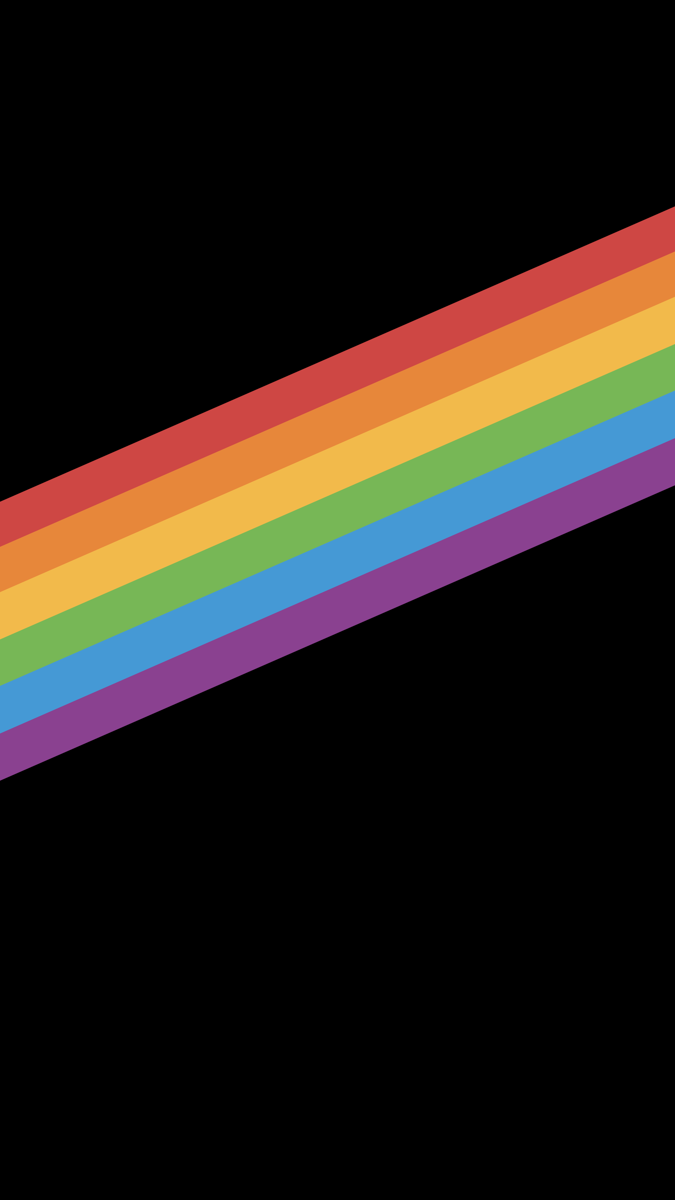 Picture Made this simple pride phone wallpaper back in June based on a similar Apple one I found that I thought y'all may like