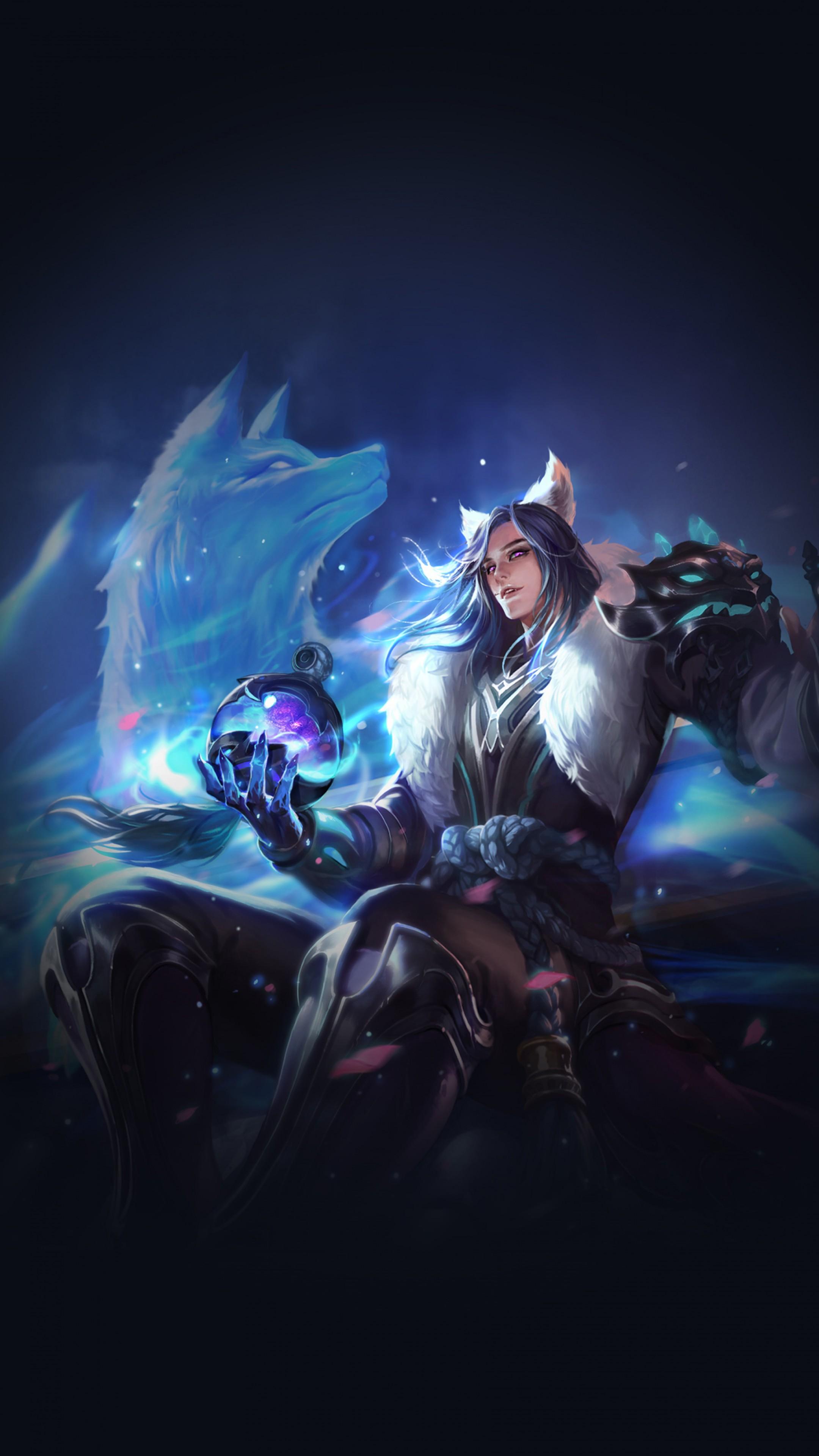 Wallpaper Asus ROG Phone 2, colorful, Android 9 Pie, 4K, OS