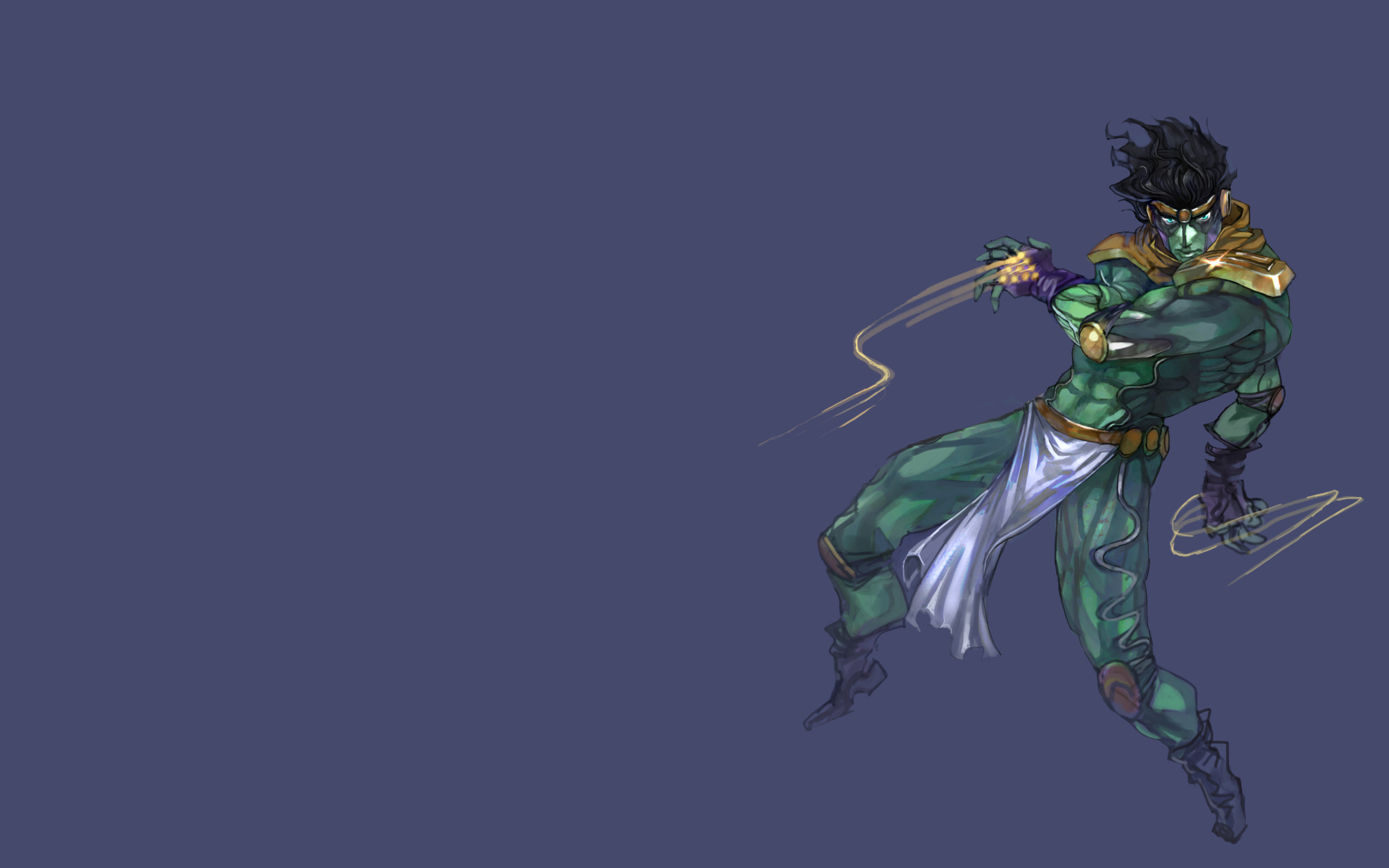 Res: 1920x1080,  Jotaro and Star Platinum [ Wallpaper] by