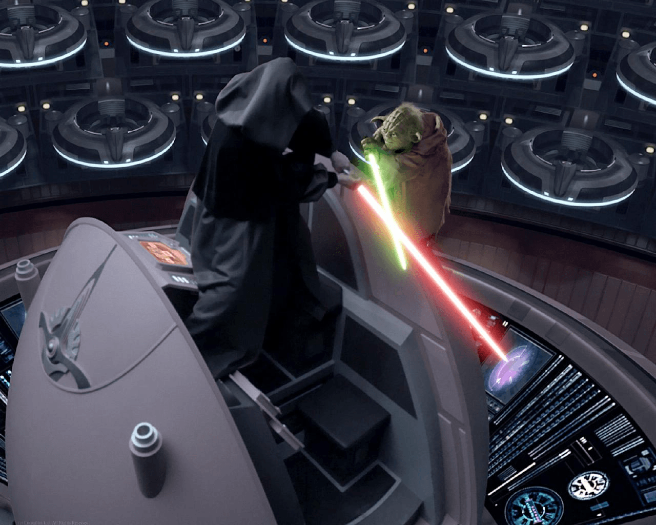 Darth Sidious vs. Yoda. Star wars wallpaper, Star wars rebels