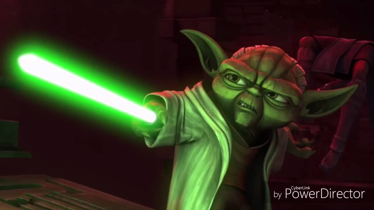 Star Wars:The Clone Wars, Yoda vs Darth Sidious and Anakin vs