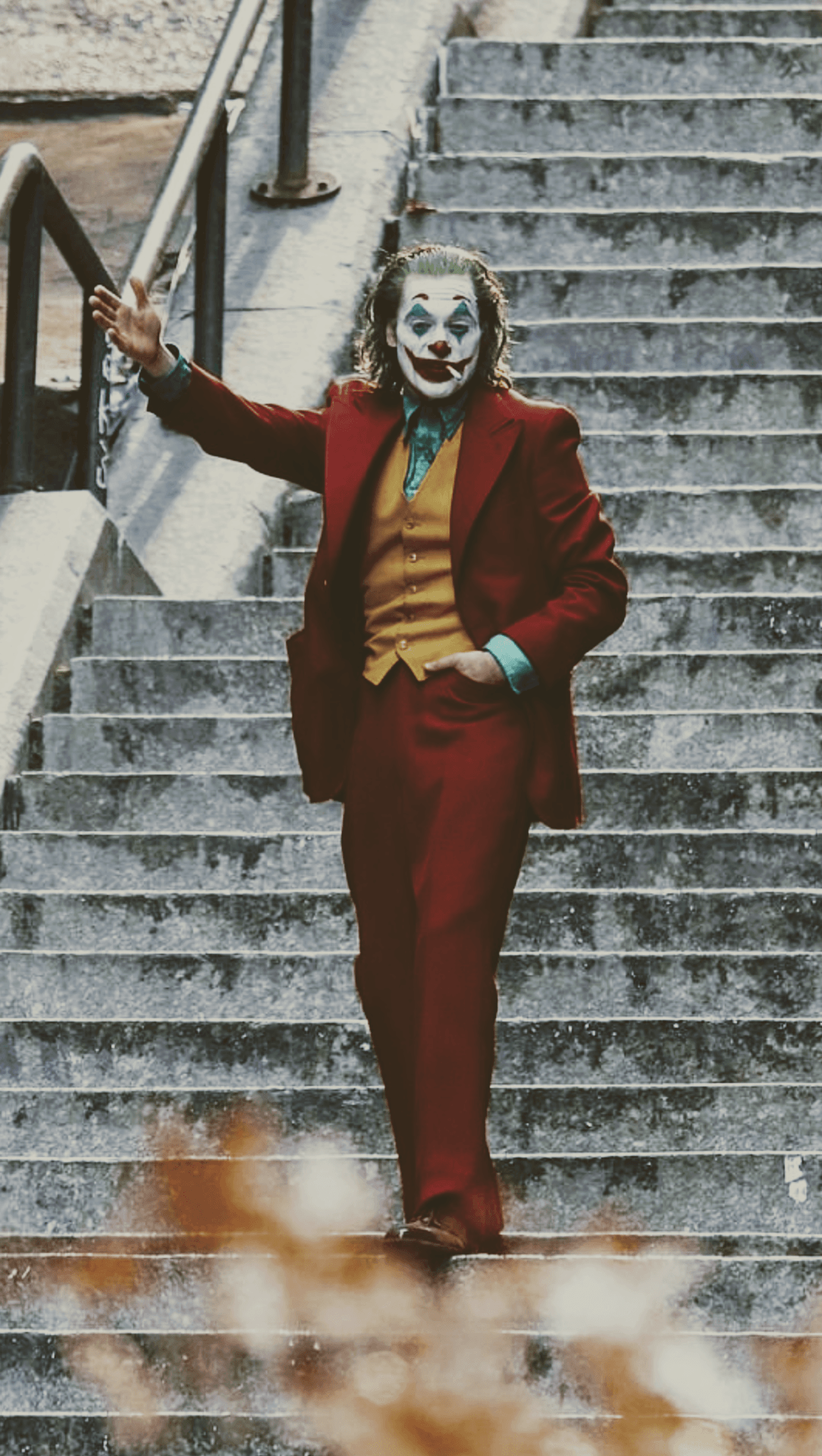 Joker 2019 Wallpaper Stairs Wallpaper