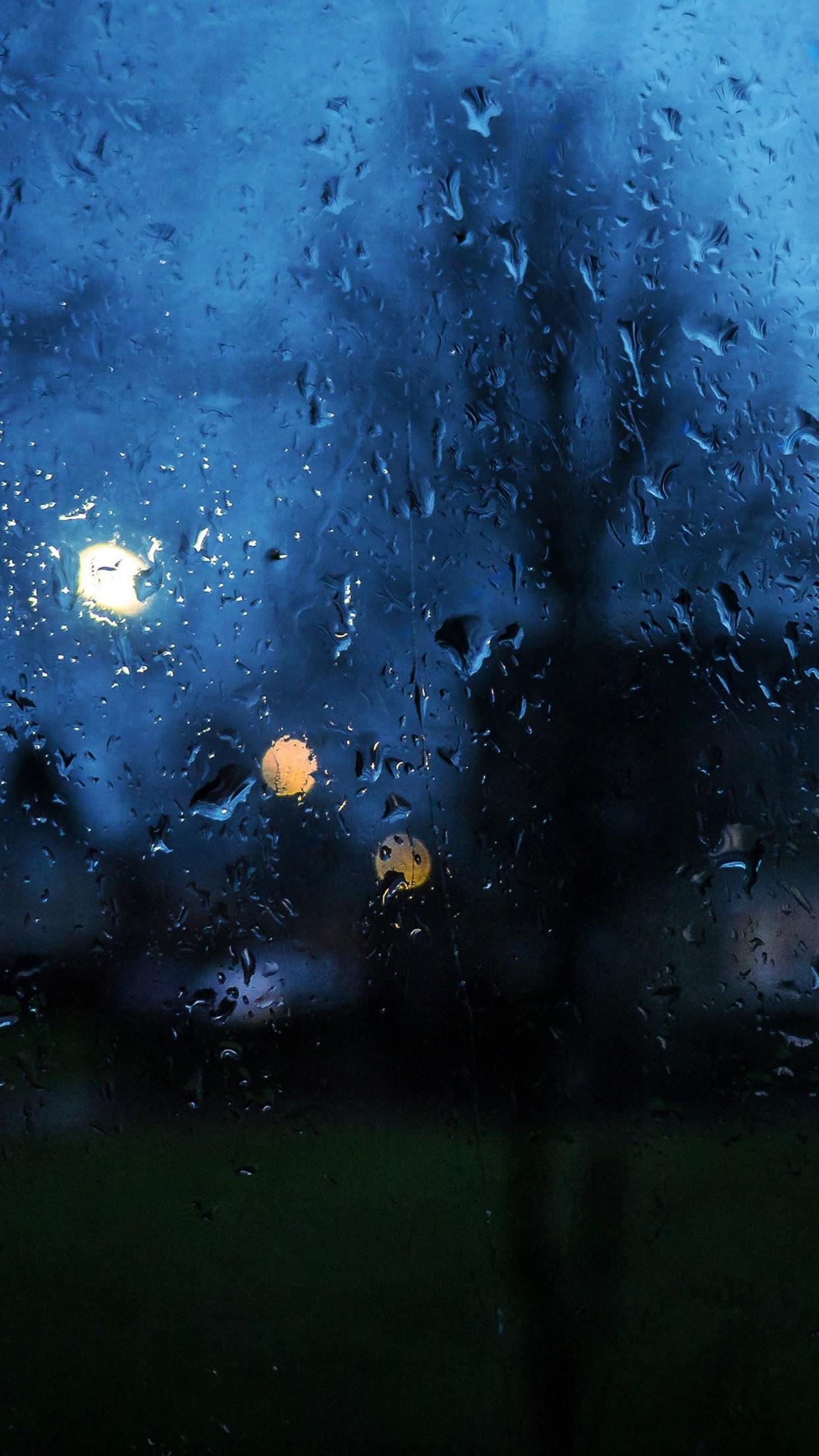 Rainy Window Wallpaper