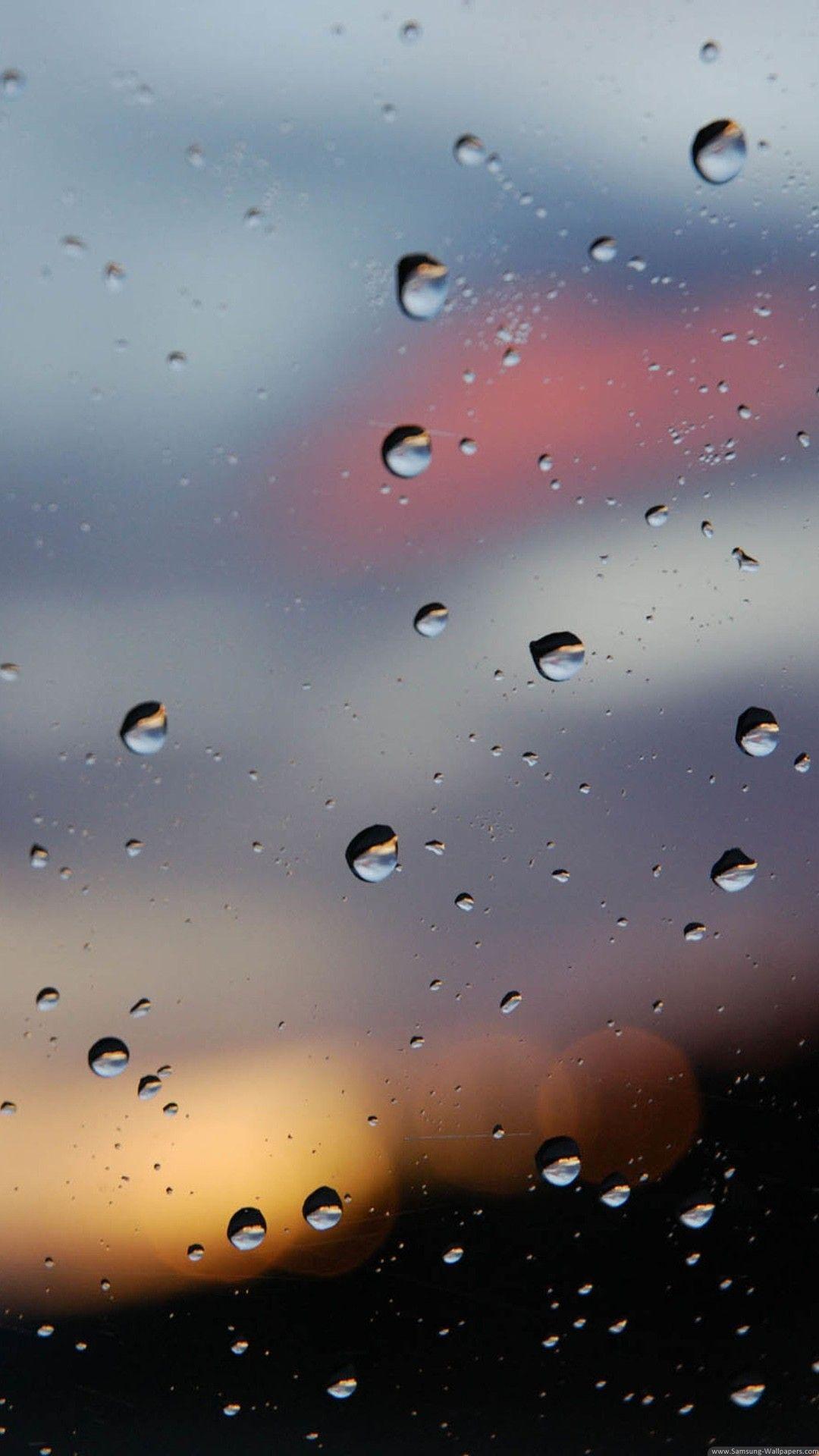 Android Phone Rain Wallpaper