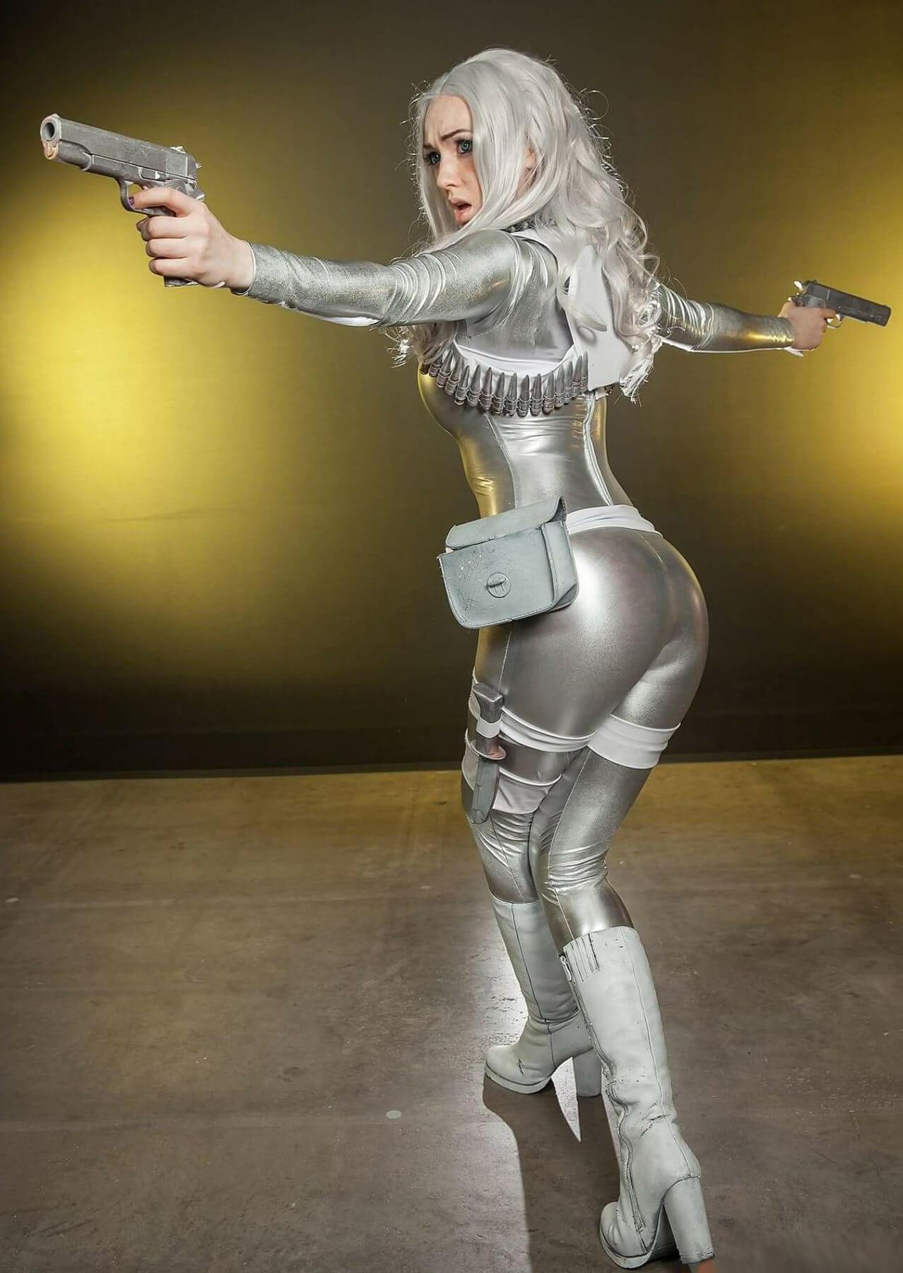 Hot Picture Of Silver Sable From Marvel Comics Which Are A