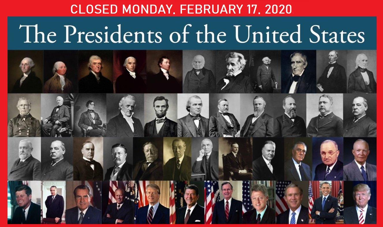 президенты сша по годам с фото