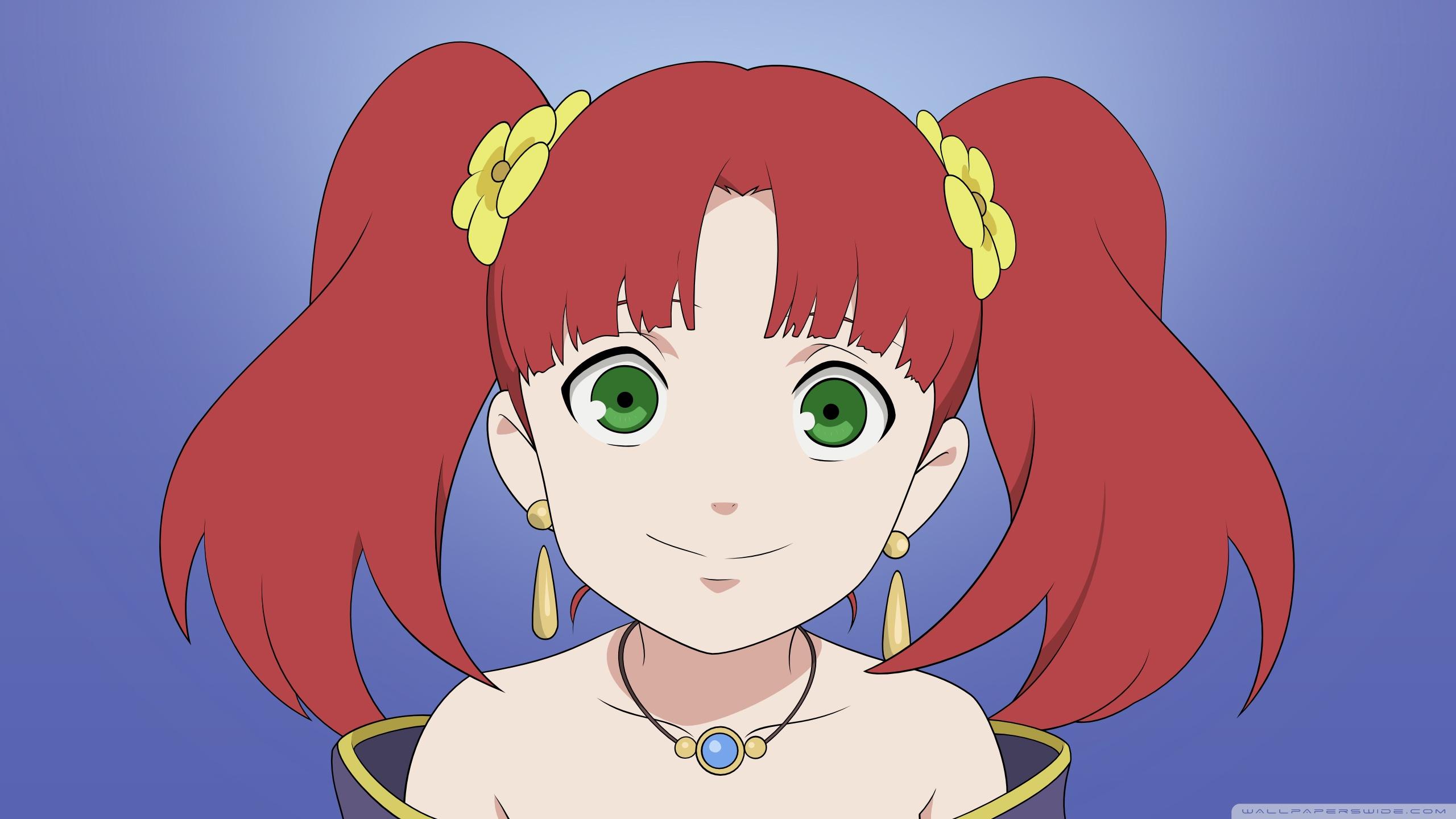 Girl With Two Ponytail Ultra HD Desktop Background Wallpaper