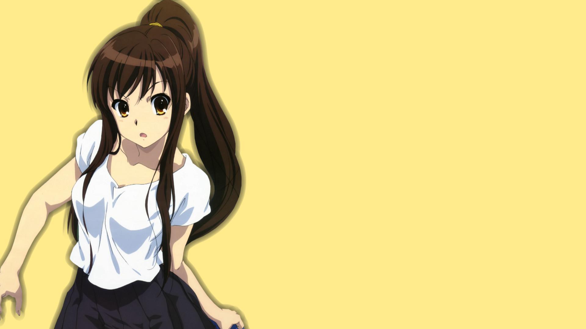 Suzumiya Haruhi The Melancholy Of Haruhi Suzumiya Wallpaper