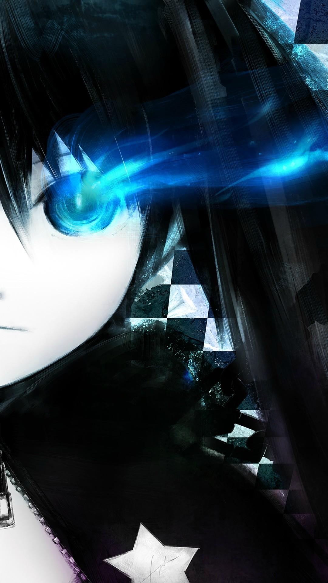 Anime Glowing Blue Eyes, HD Wallpaper & background Download