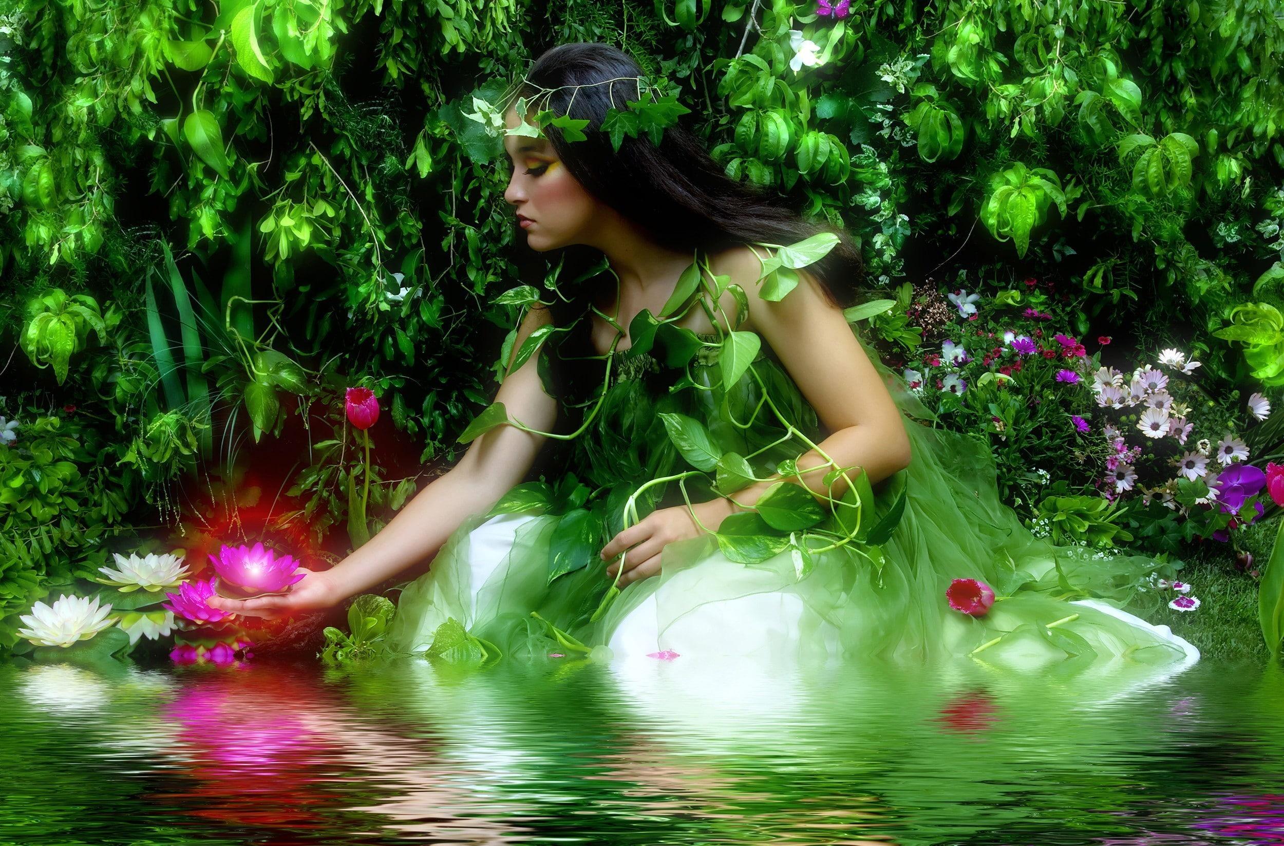 Fairie And Flowers Wallpapers - Wallpaper Cave