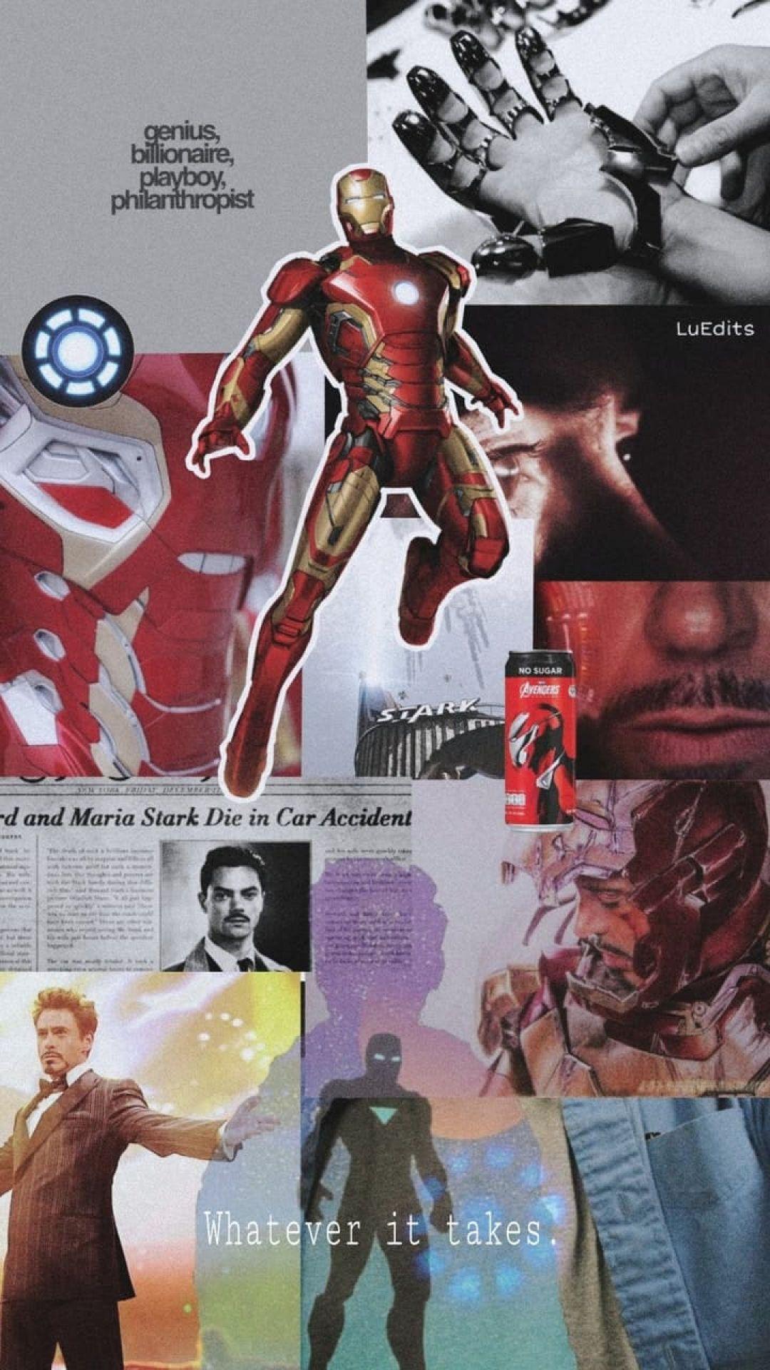 Iron Man Aesthetic, iPhone, Desktop HD