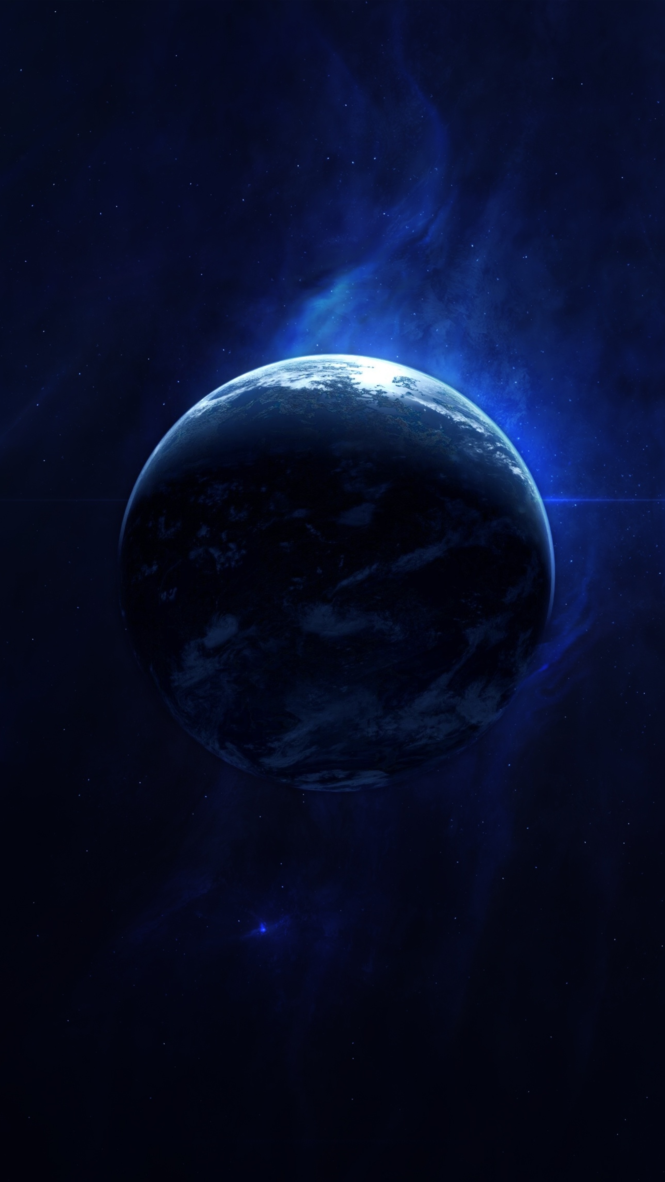 Planet In Space 4K Sony Xperia X, XZ, Z5 Premium Wallpaper